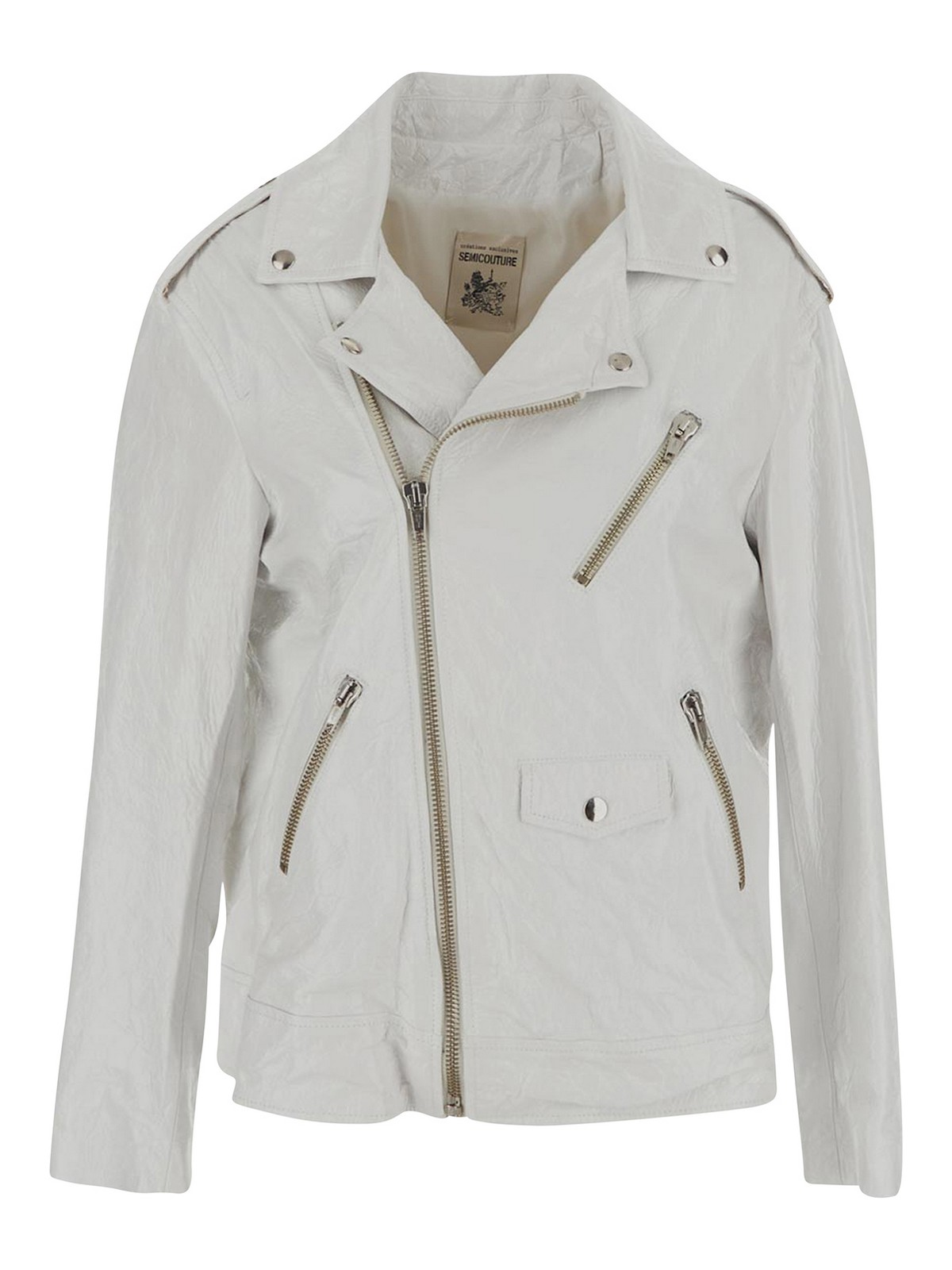 Semicouture Jacket In White