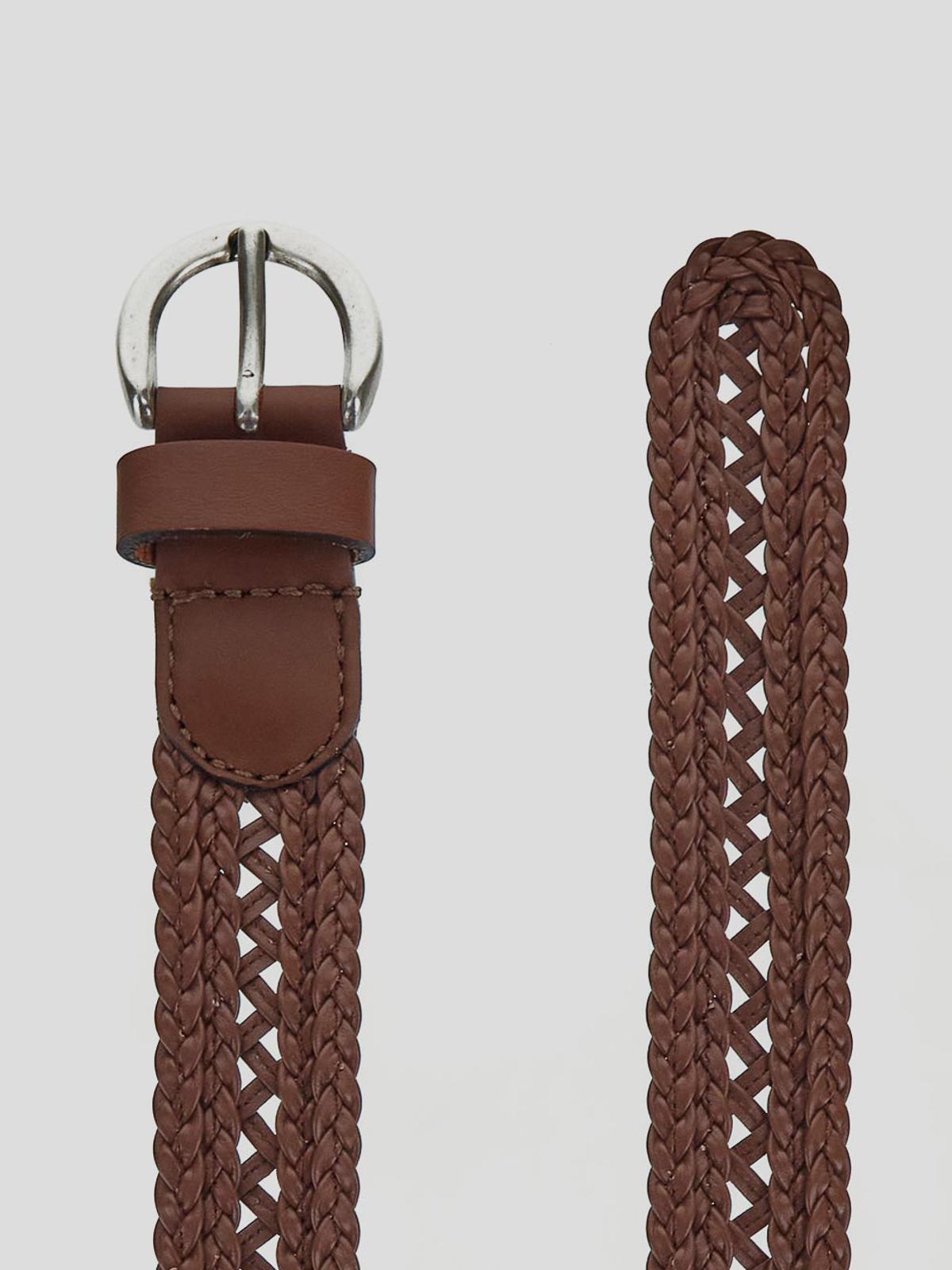Shop Etro Belt In Leather In Brown