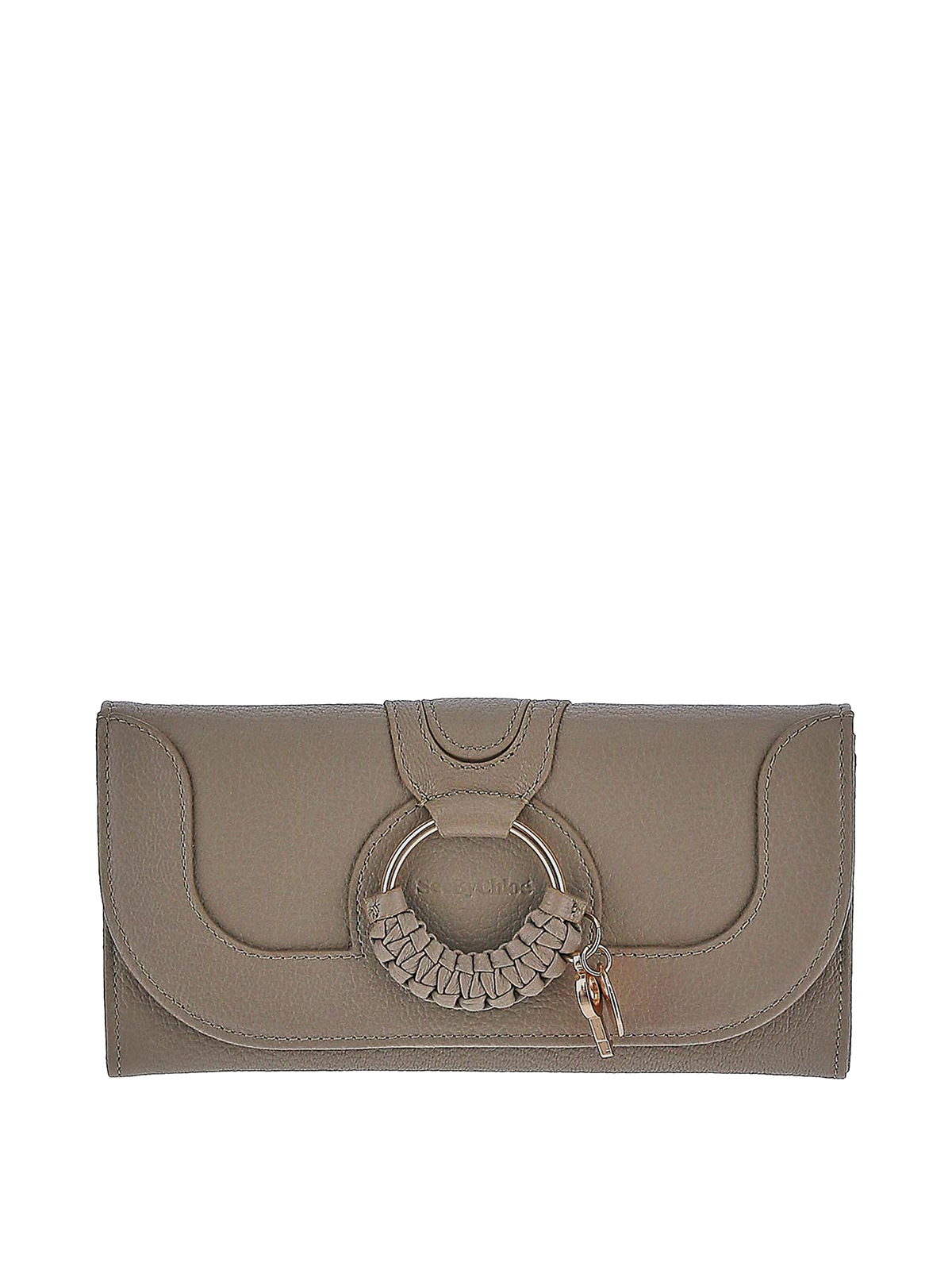 See By Chloé Wallet In Leather In Grey