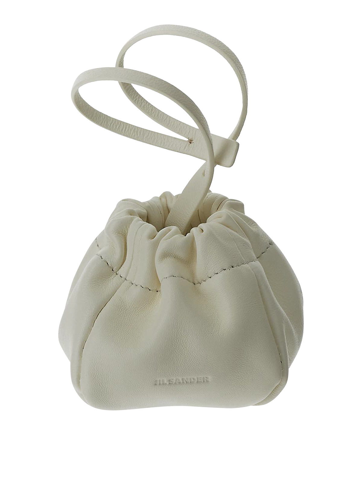 ★Jil Sander★ Jil Sander Clutch Pouch J08WD0031 P4845 106 F JIL SANDER Embellished leather clutch | NET-A-PORTER