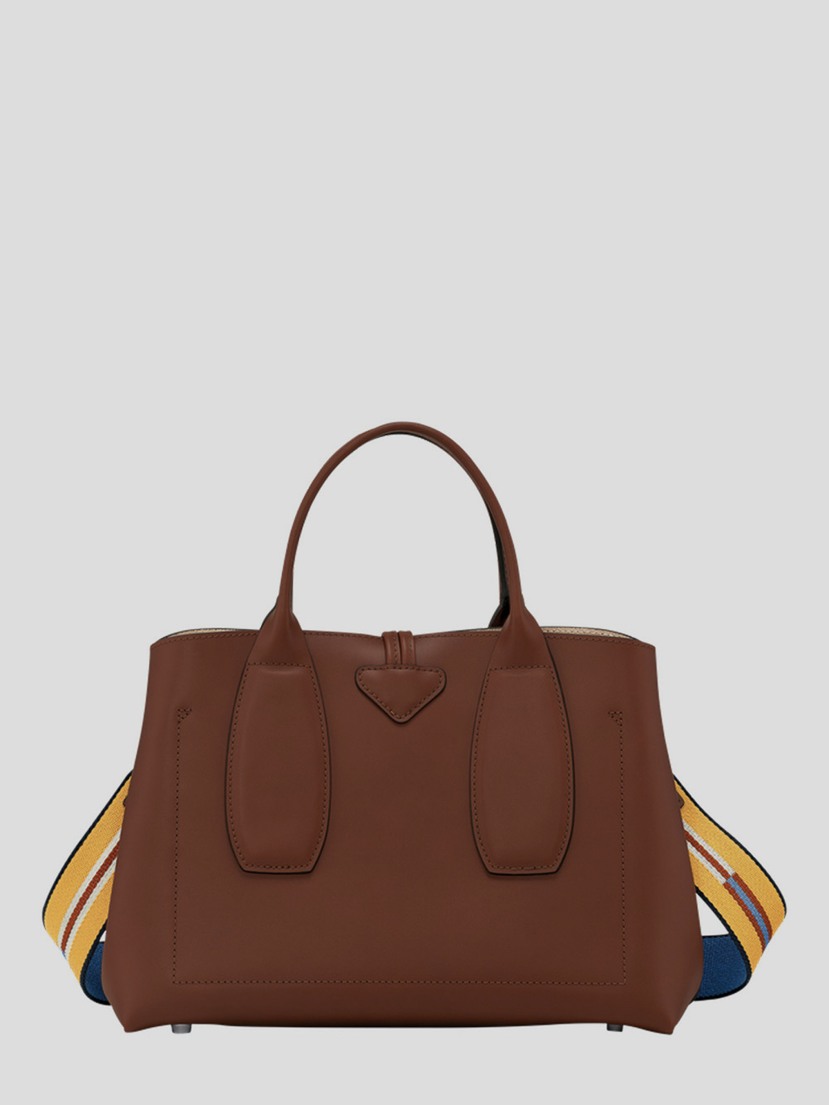 Shop Longchamp Shopping Bag In Dark Brown