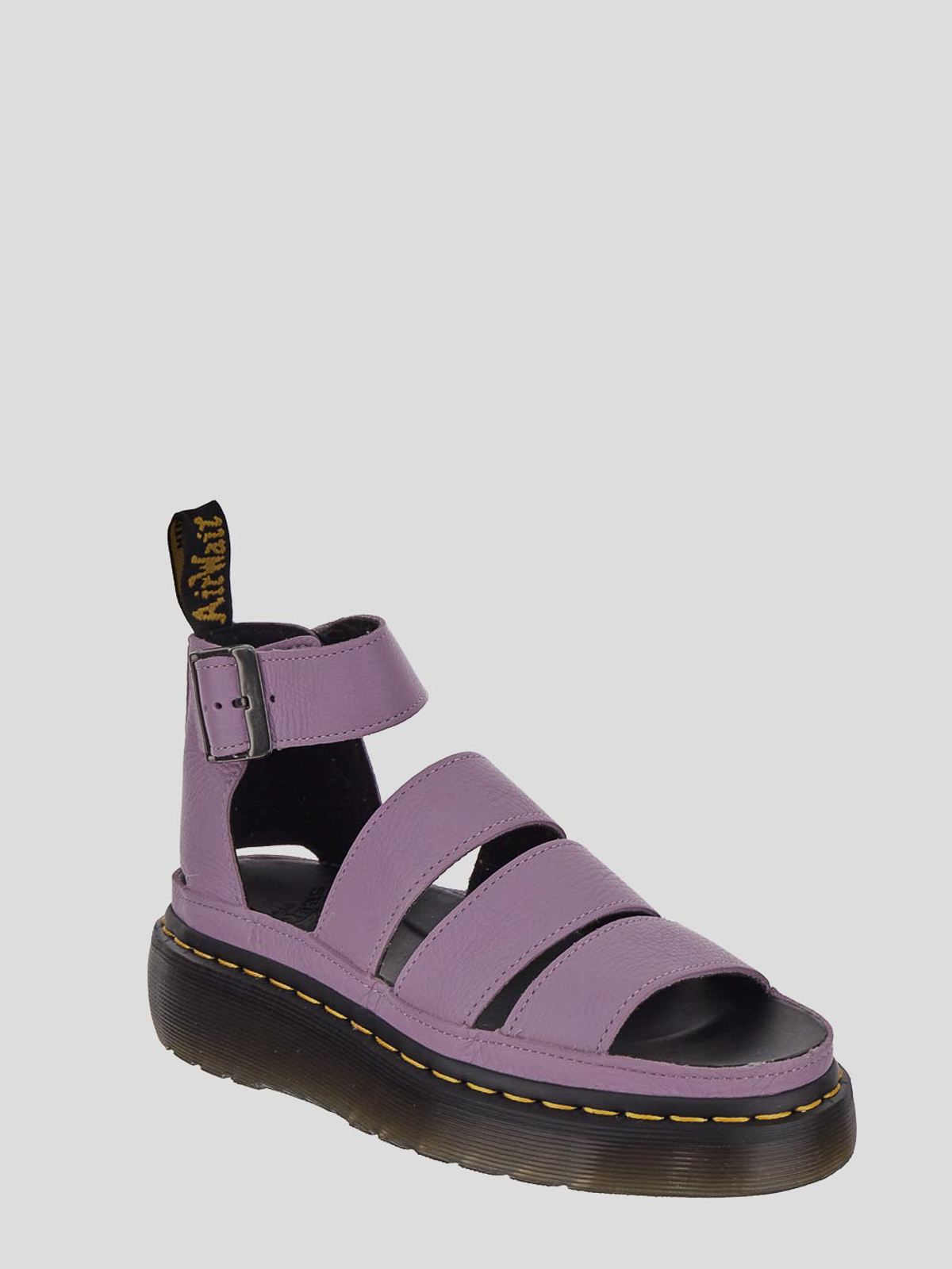Shop Dr. Martens' Sandals In Purple