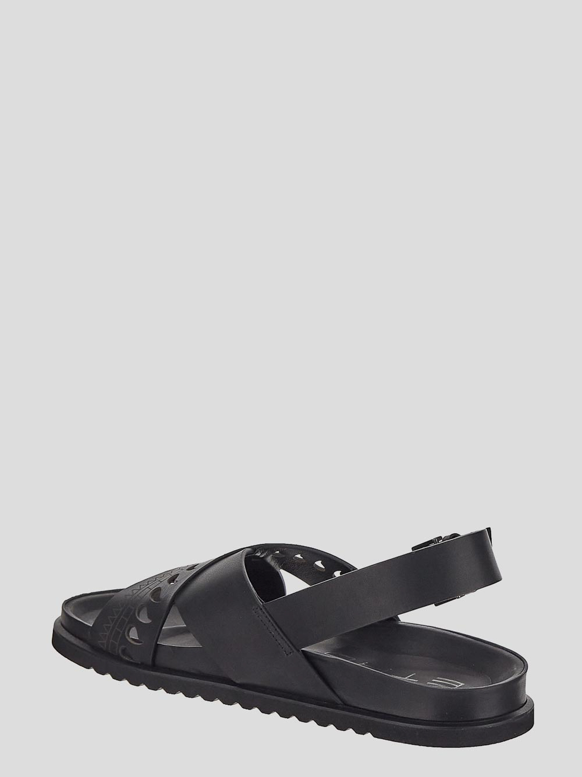 Shop Etro Sandals In Black
