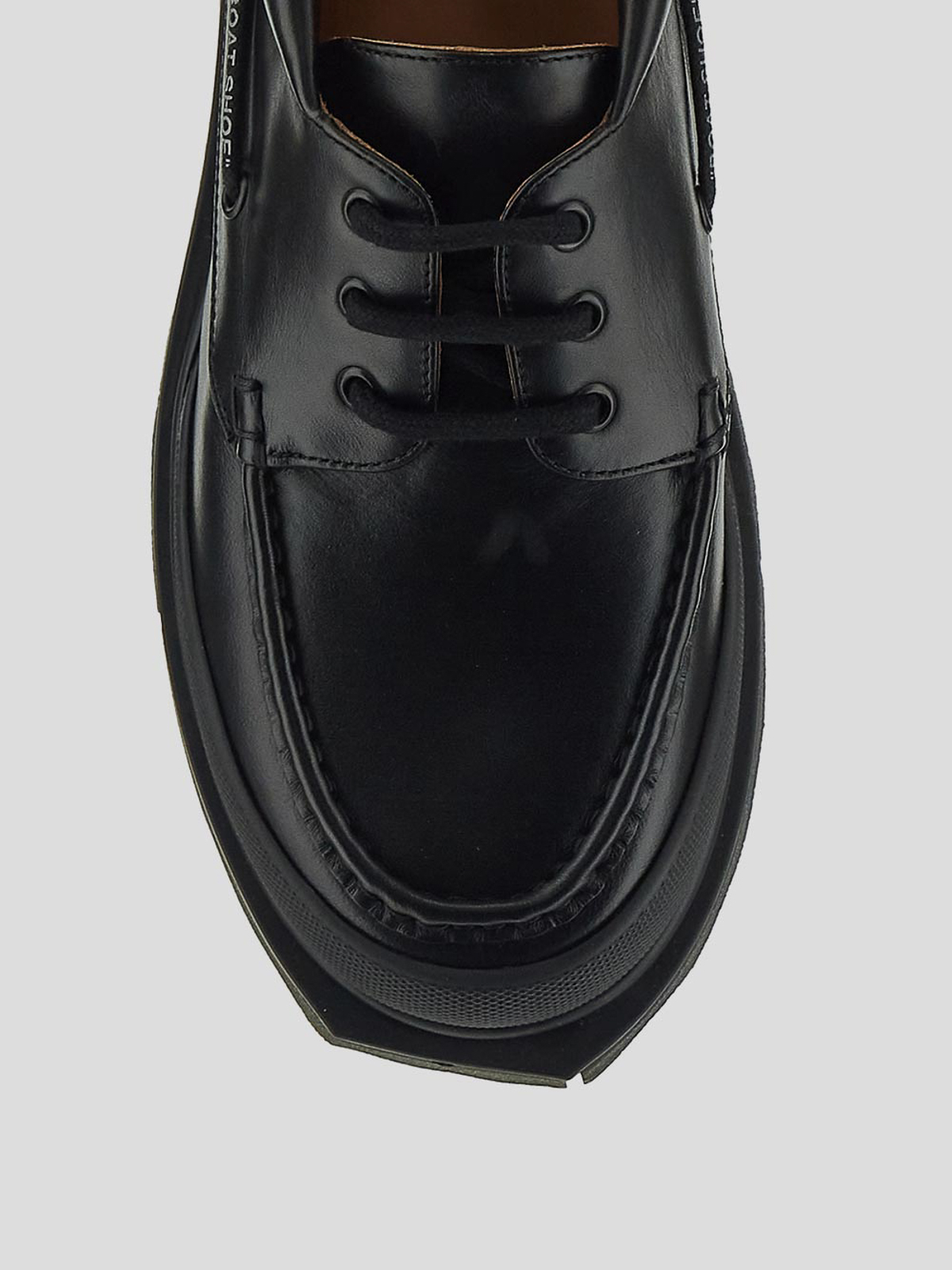 Shop Off-white Lace-ups In Negro
