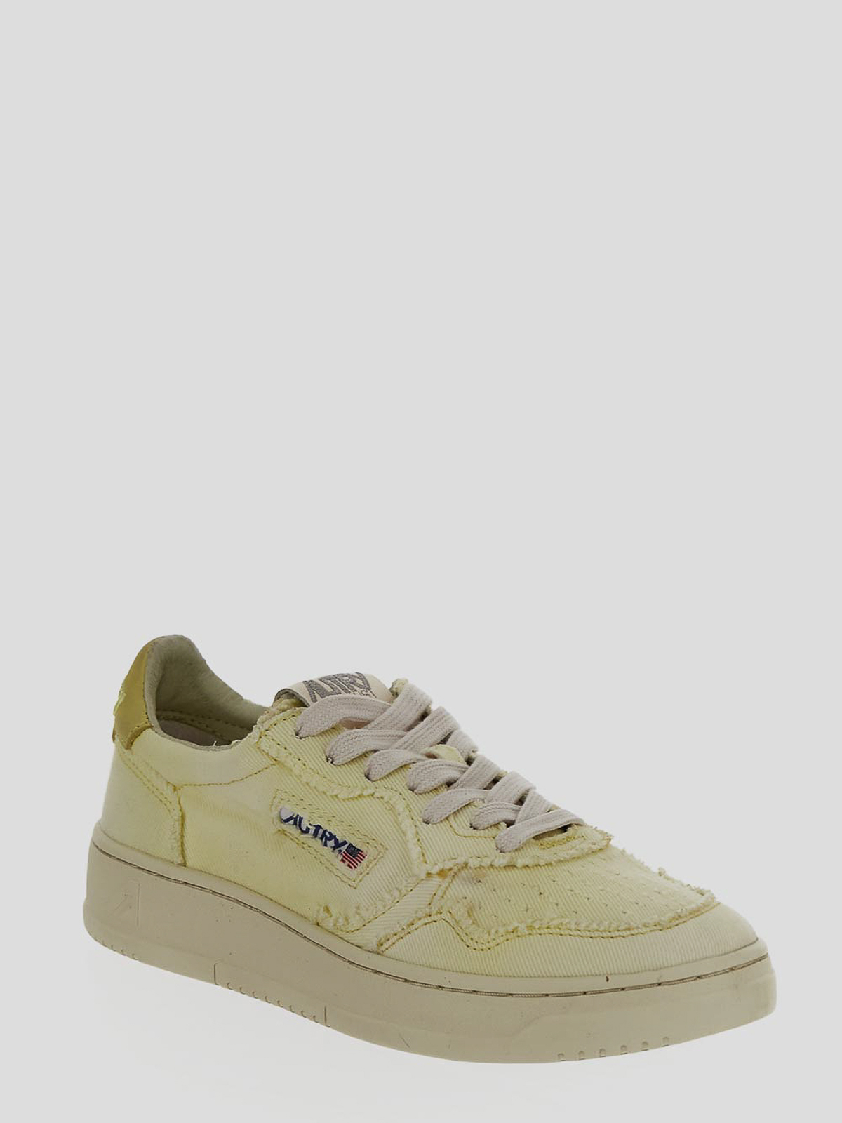 Shop Autry Sneakers In Yellow