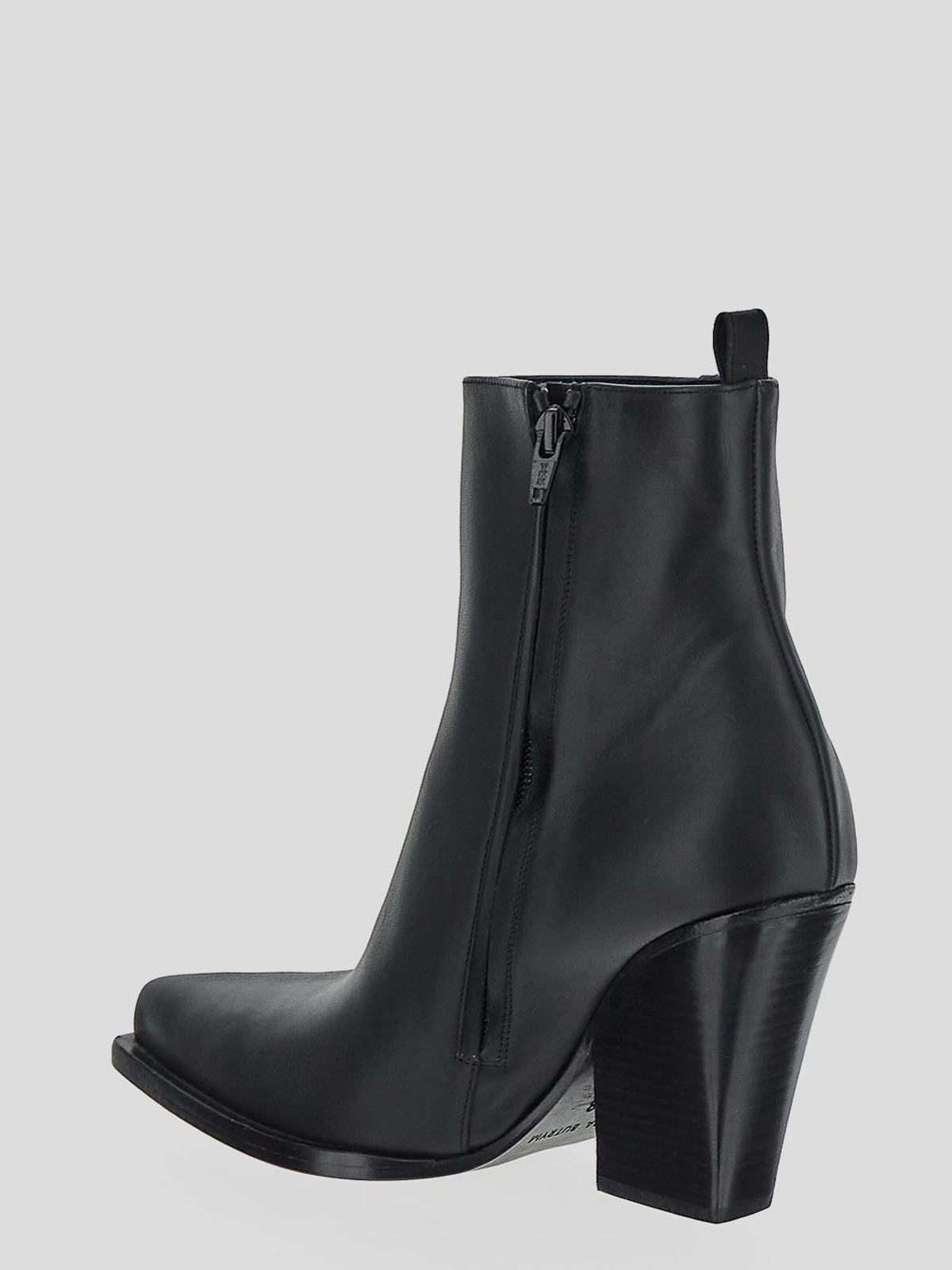 Shop Magda Butrym Ankle Boots In Black