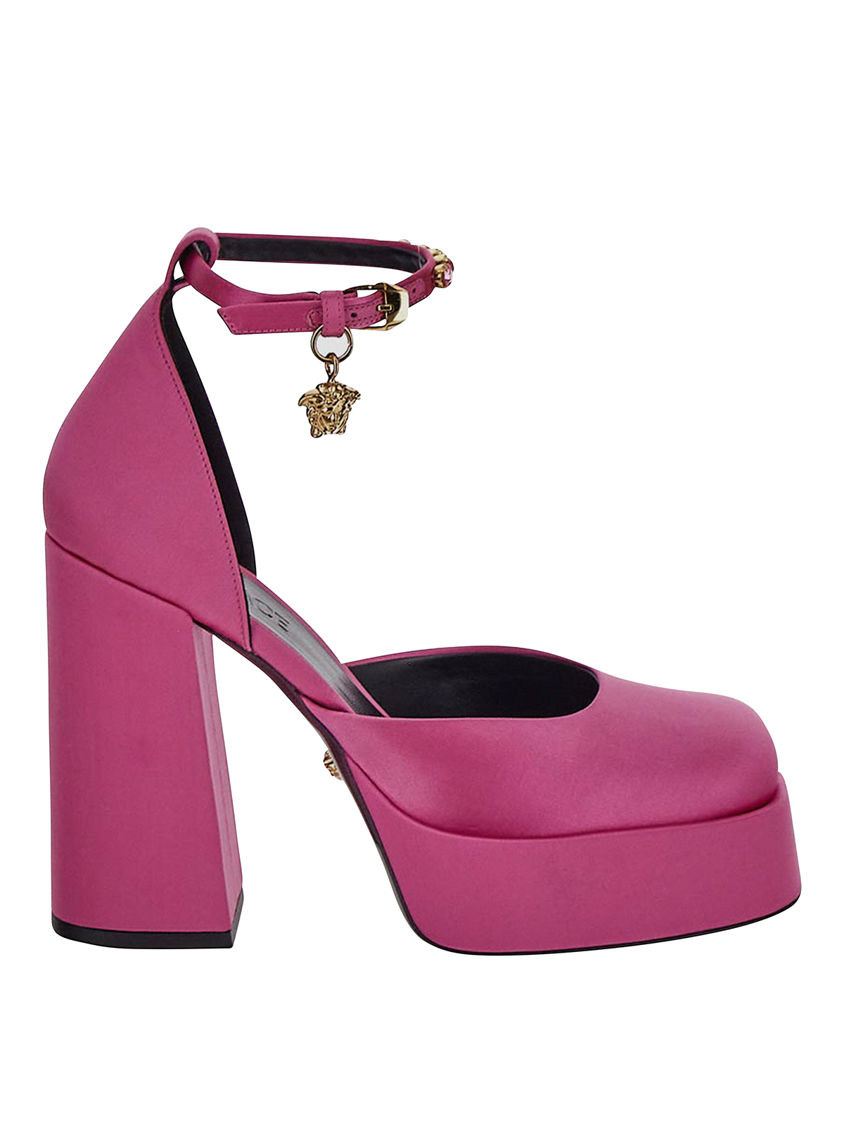 Versace With Heel In Fuchsia