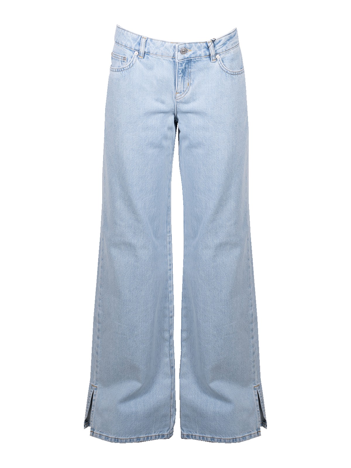 Chiara Ferragni Logo Pocket Jeans In Blue