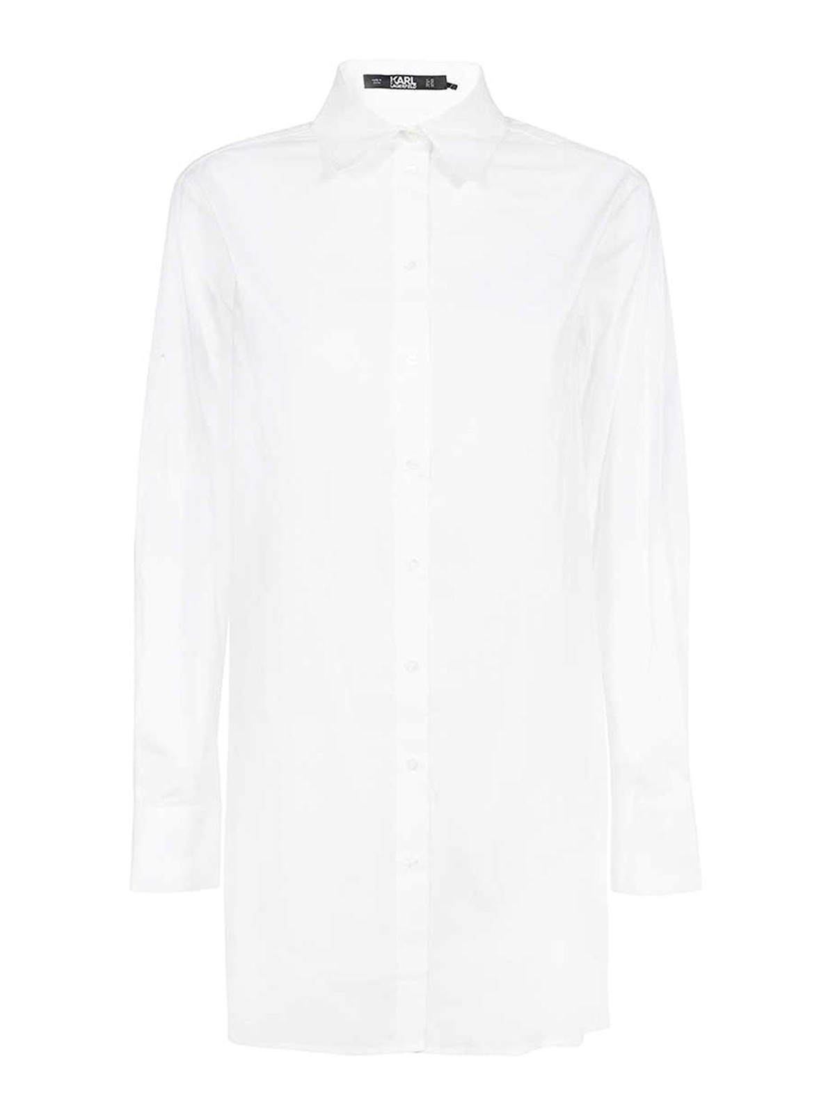 Karl Lagerfeld Ikonik 2.0 Shirt In White
