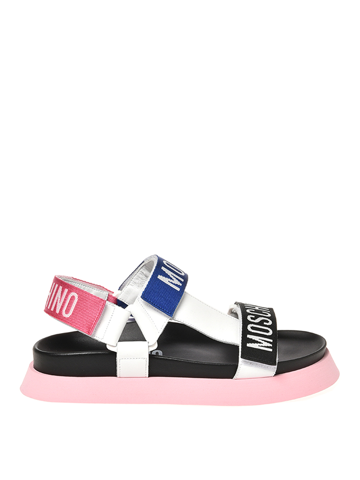 Moschino discount tape sandals