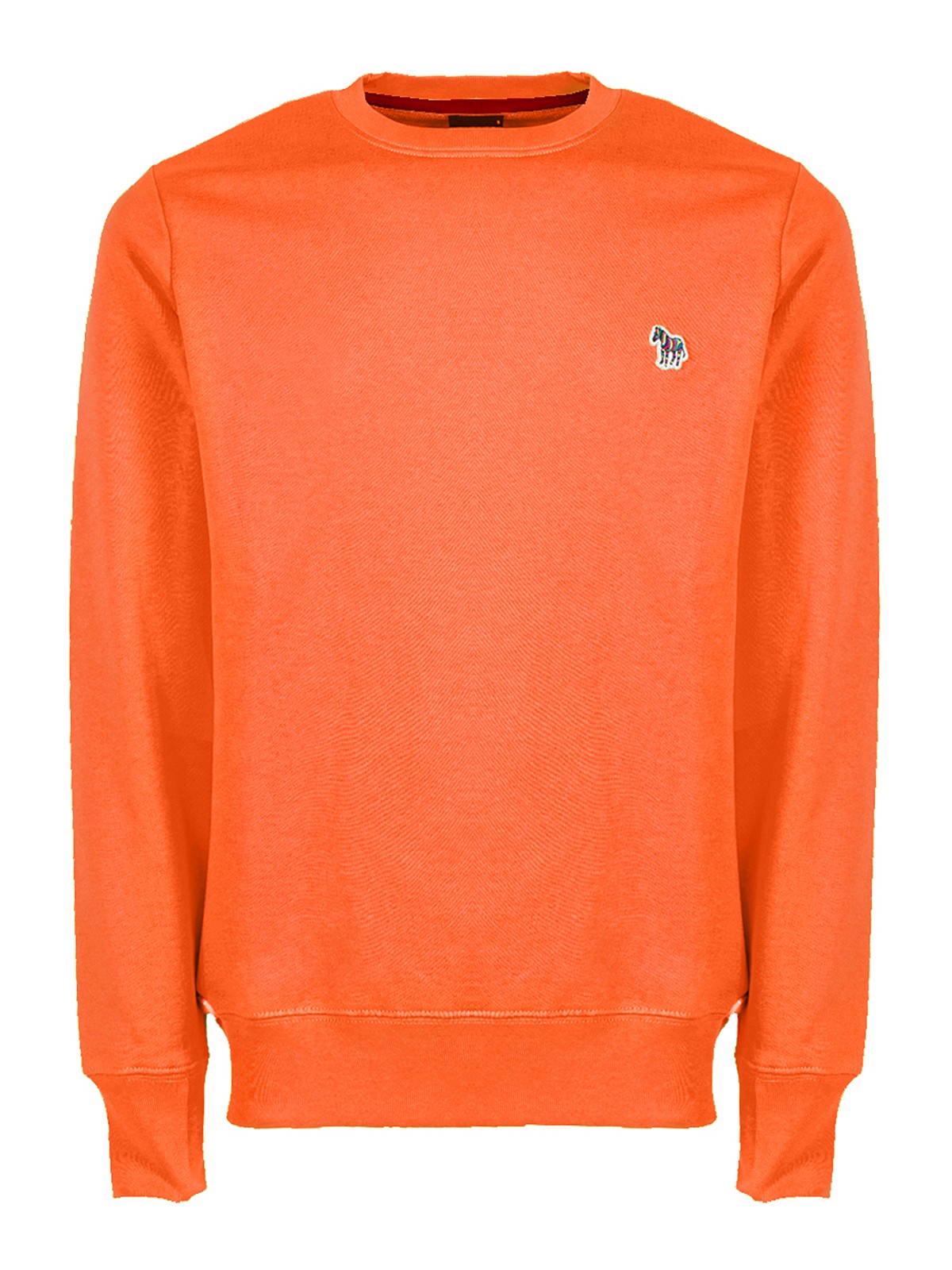 Ps By Paul Smith Zebra Logo Sweatshirt In Orange