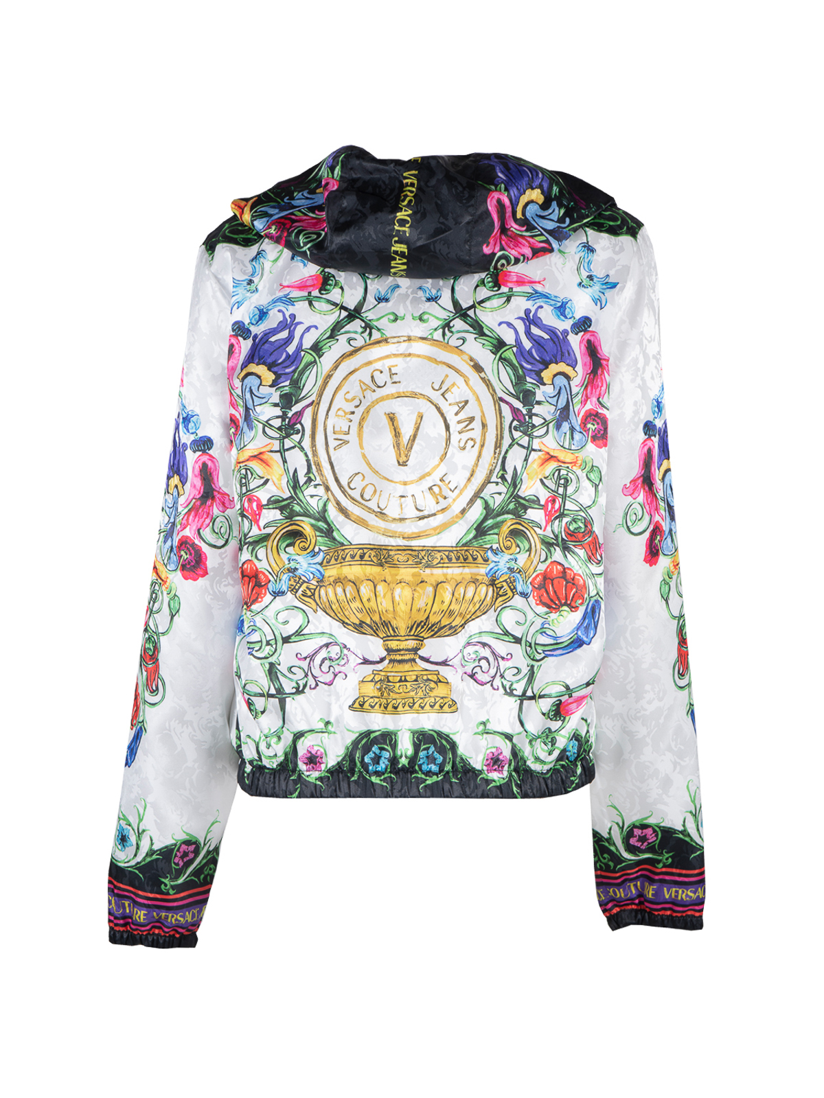 Versace V Emblem Long-Sleeved T-shirt