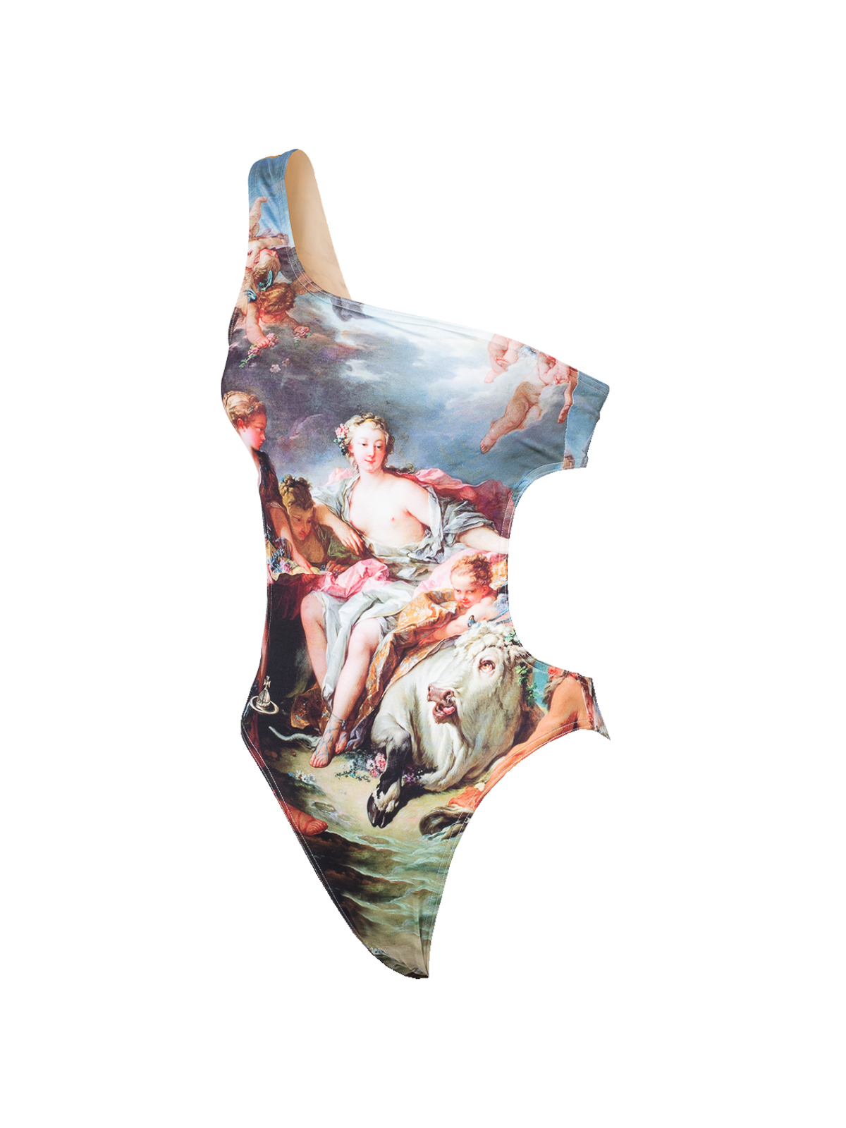 One-piece Vivienne Westwood - Boucher one shoulder swimsuit 