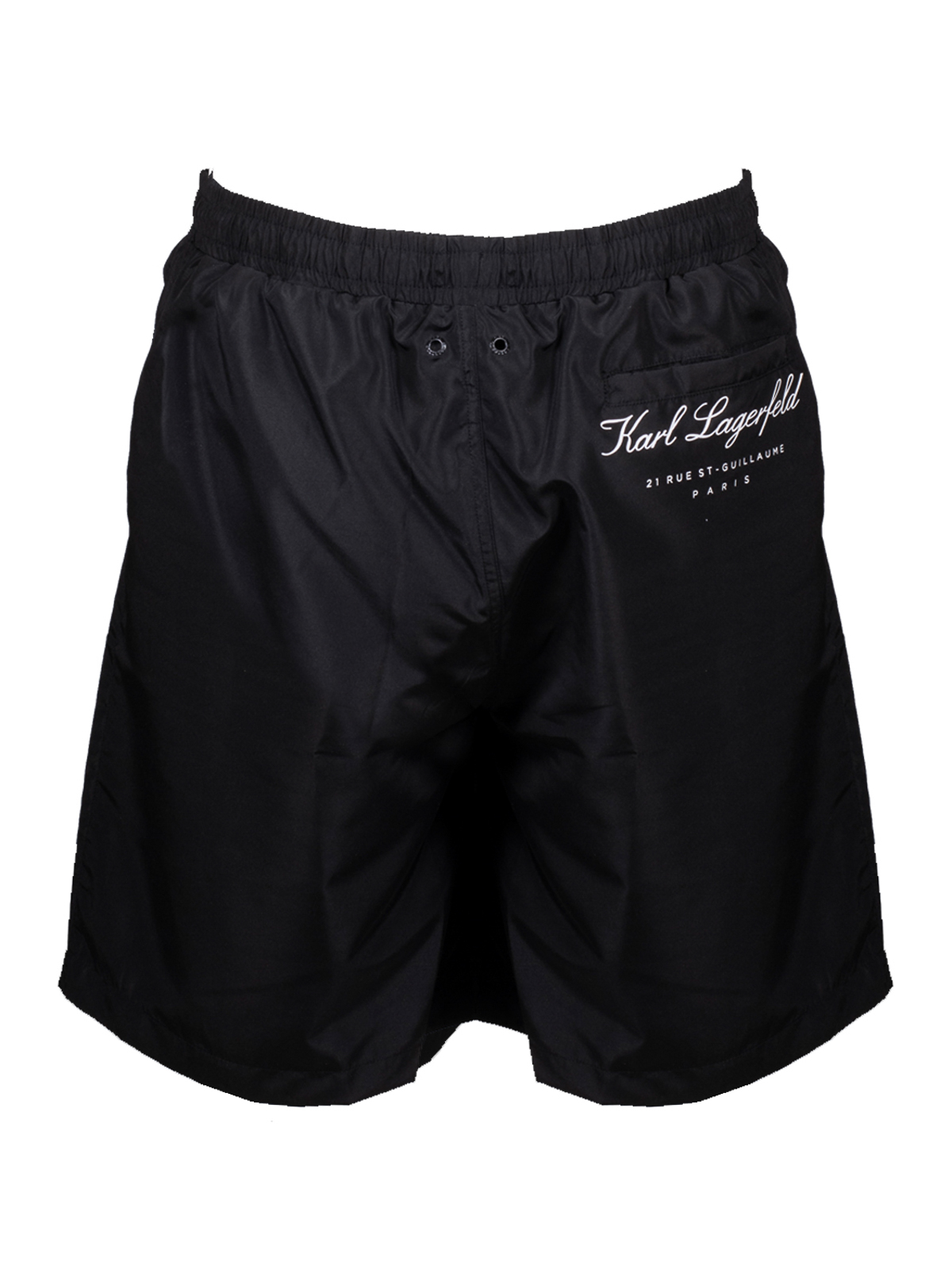 Shop Karl Lagerfeld Shorts - Negro In Black
