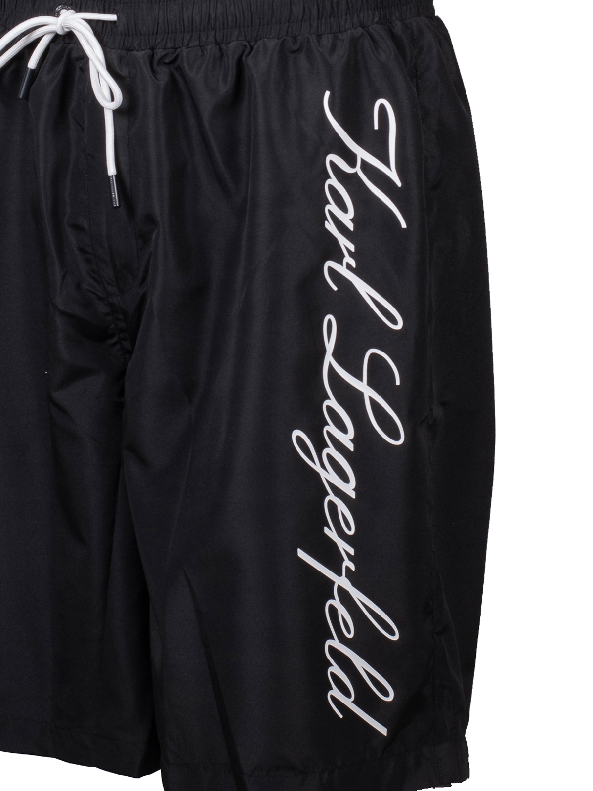 Shop Karl Lagerfeld Shorts - Negro In Black