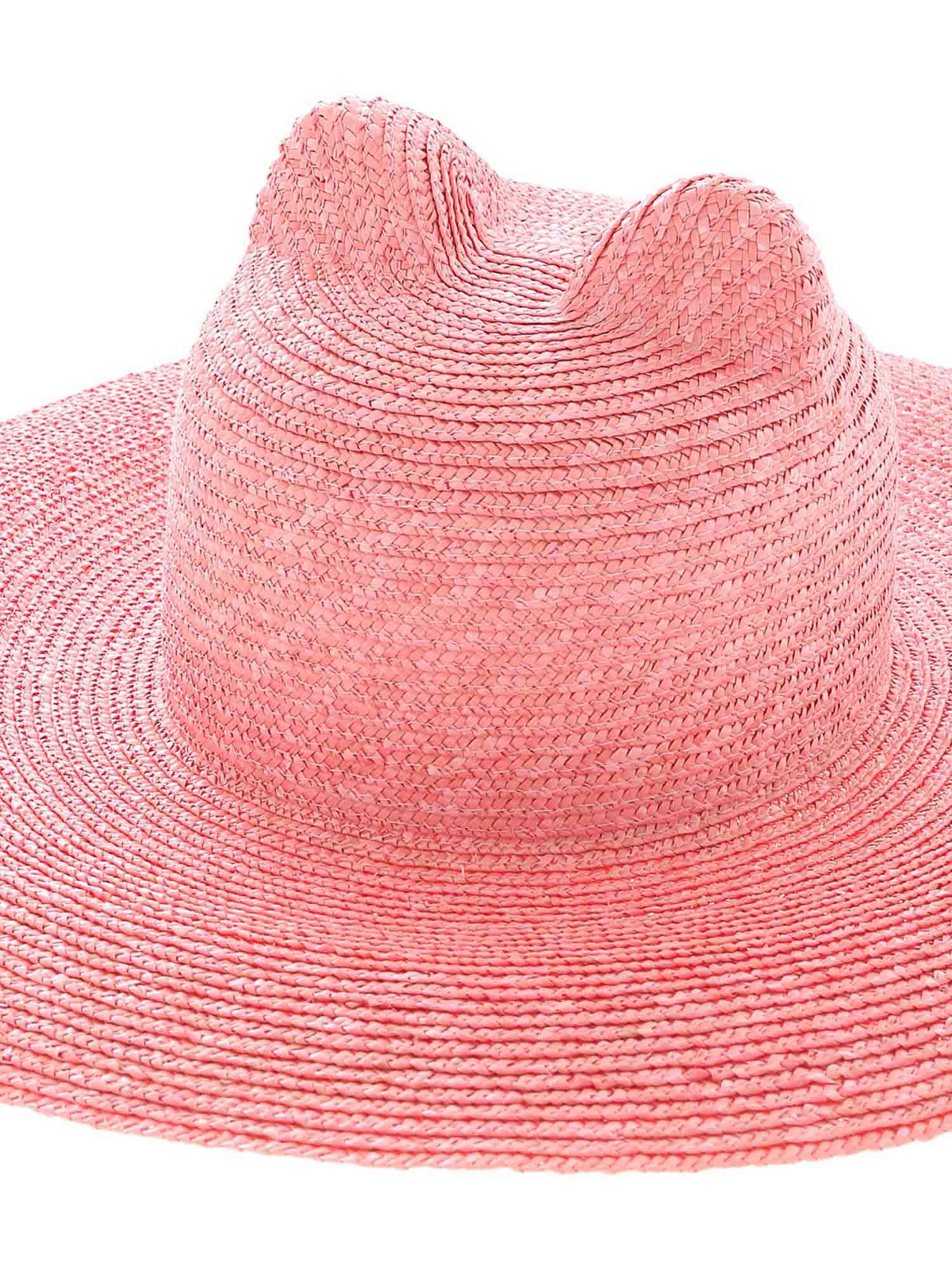 Shop Vivetta Cat Straw Hat In Rosado
