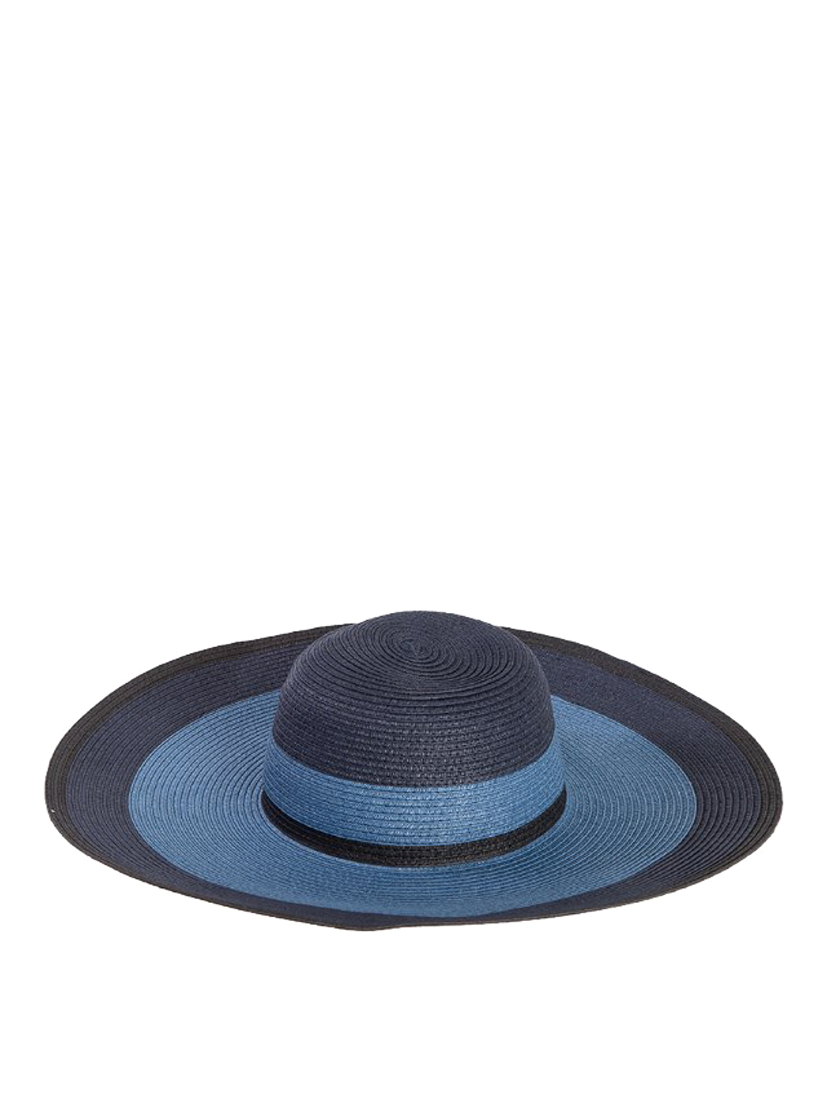 Paul Smith Striped Sun Hat In Blue