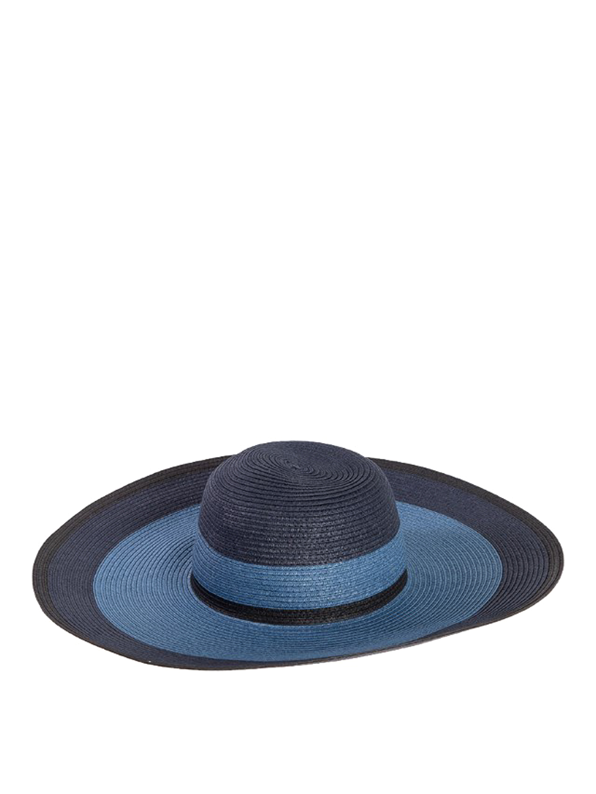 Shop Paul Smith Striped Sun Hat In Blue