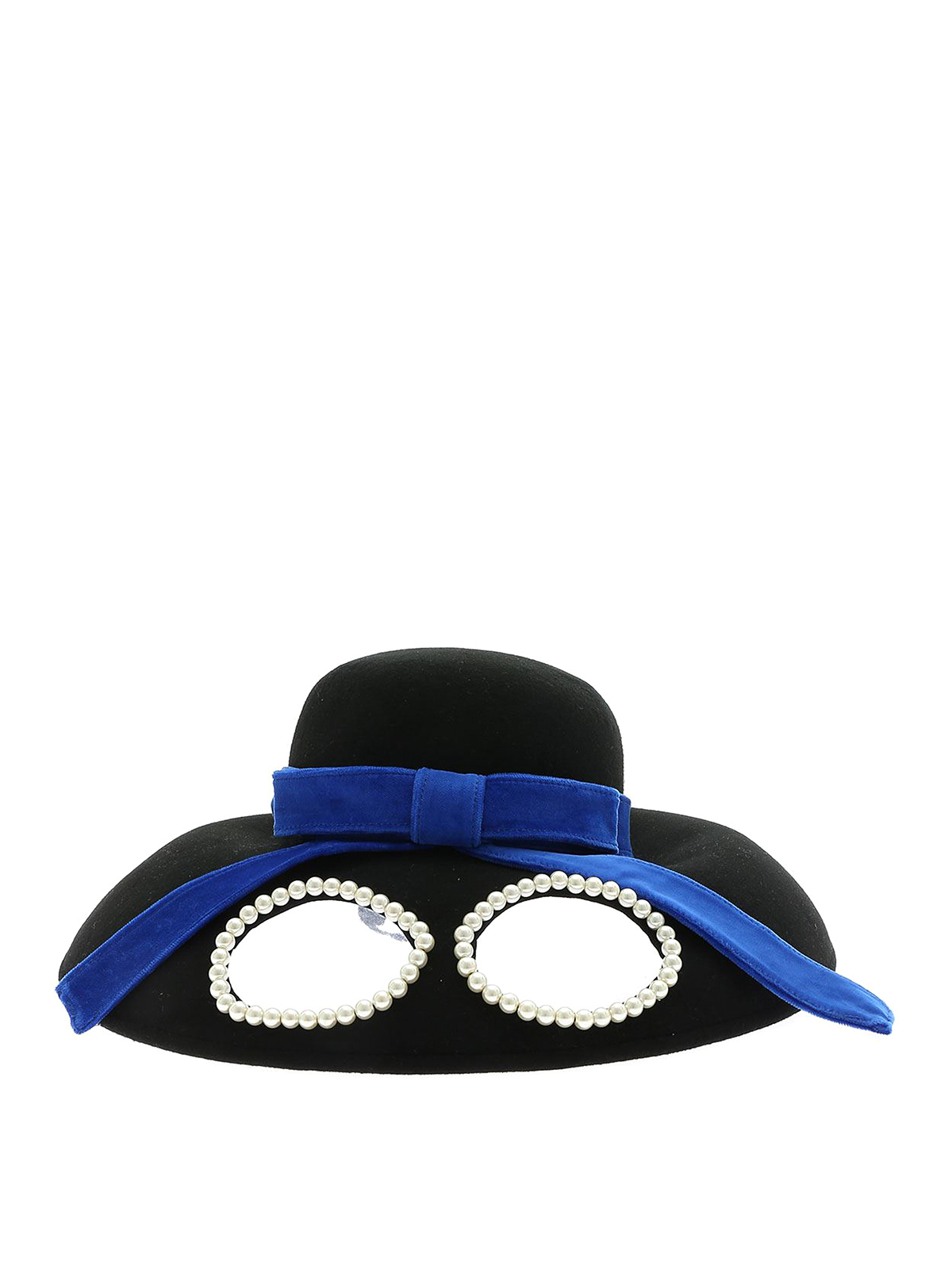 Vivetta Diva Pearl Hat In Negro