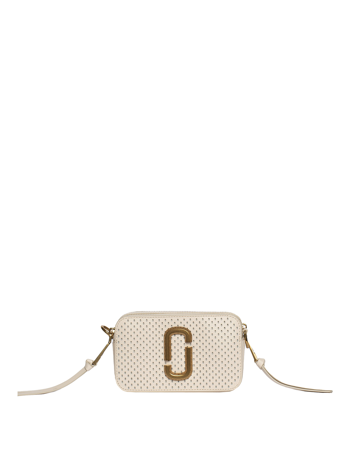 Marc Jacobs Beige 'The Perforated Snapshot' Bag