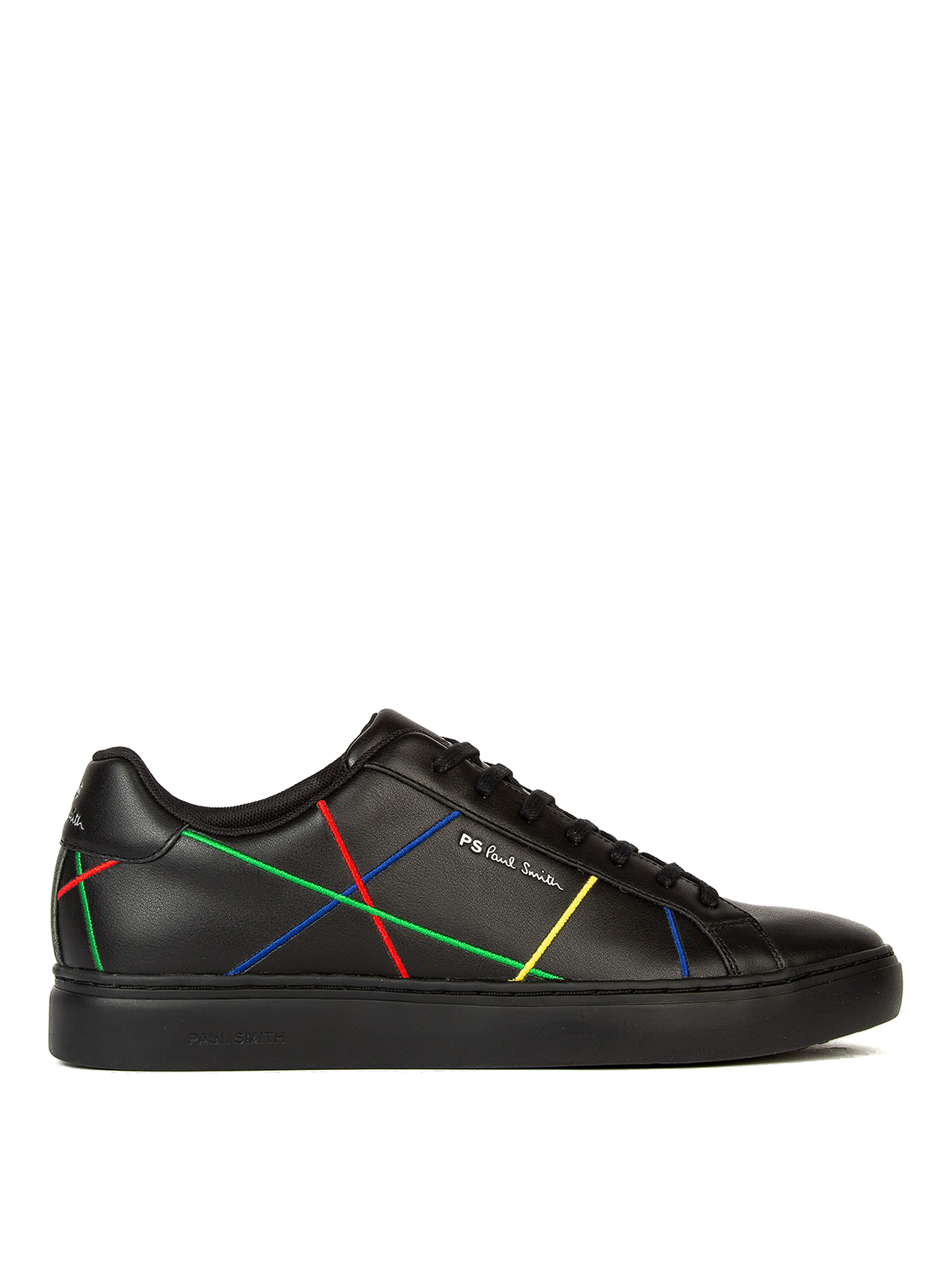 Ps by Paul Smith Rex shoes with abstract lines M2SREX63KLEA79