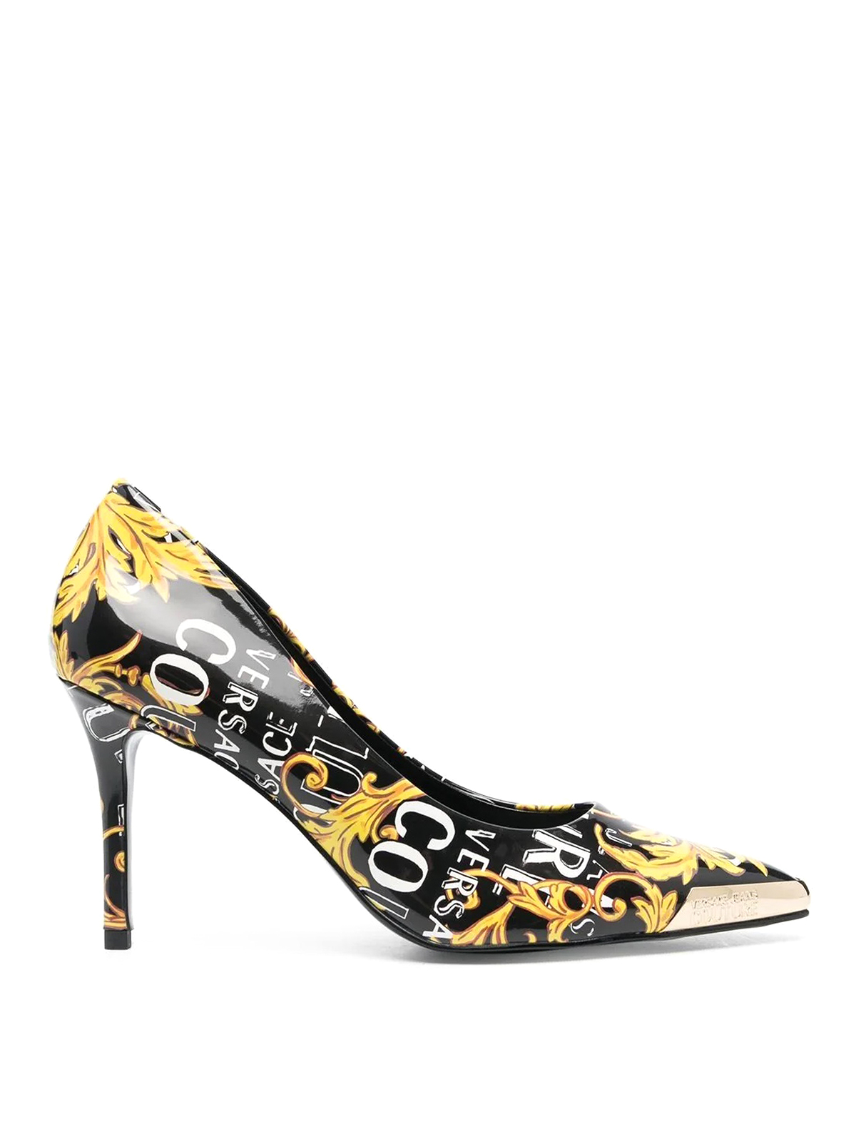Versace Jeans Couture Scarlett Pump Baroque In Black