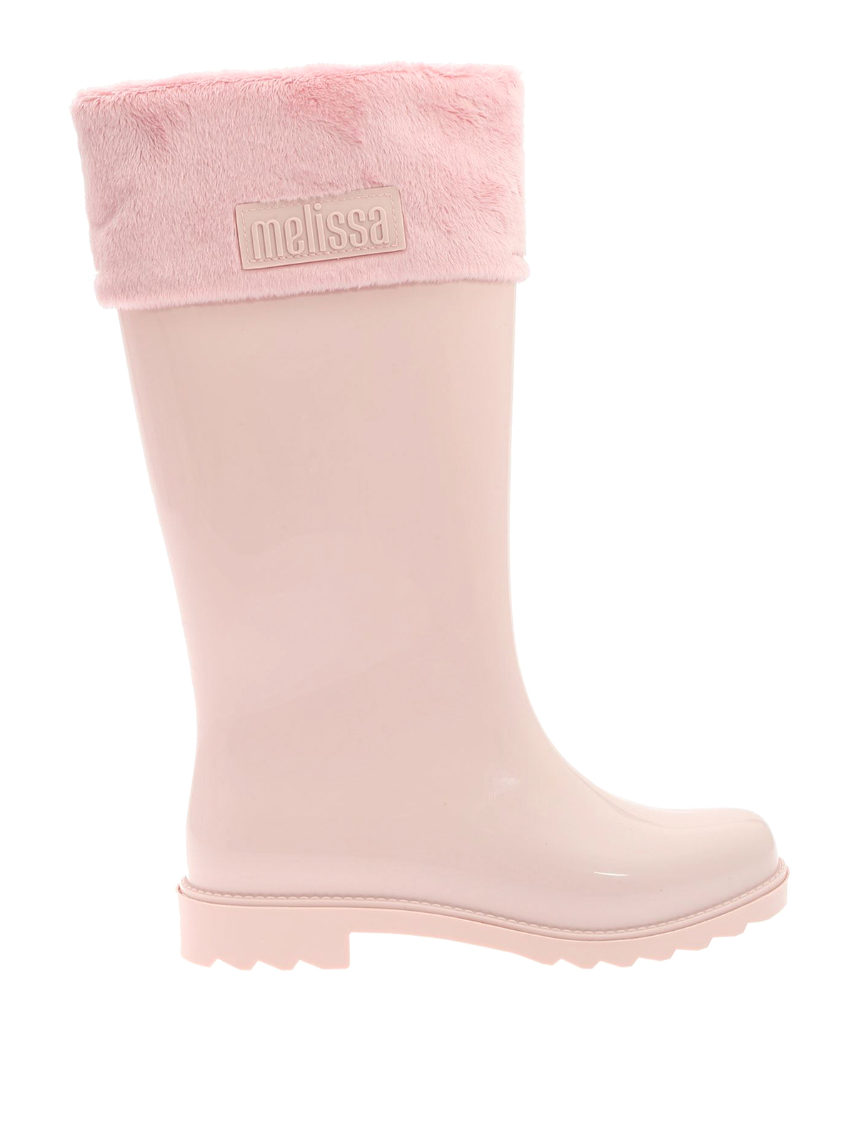 Shop Melissa Rain Boot Ii In Pink