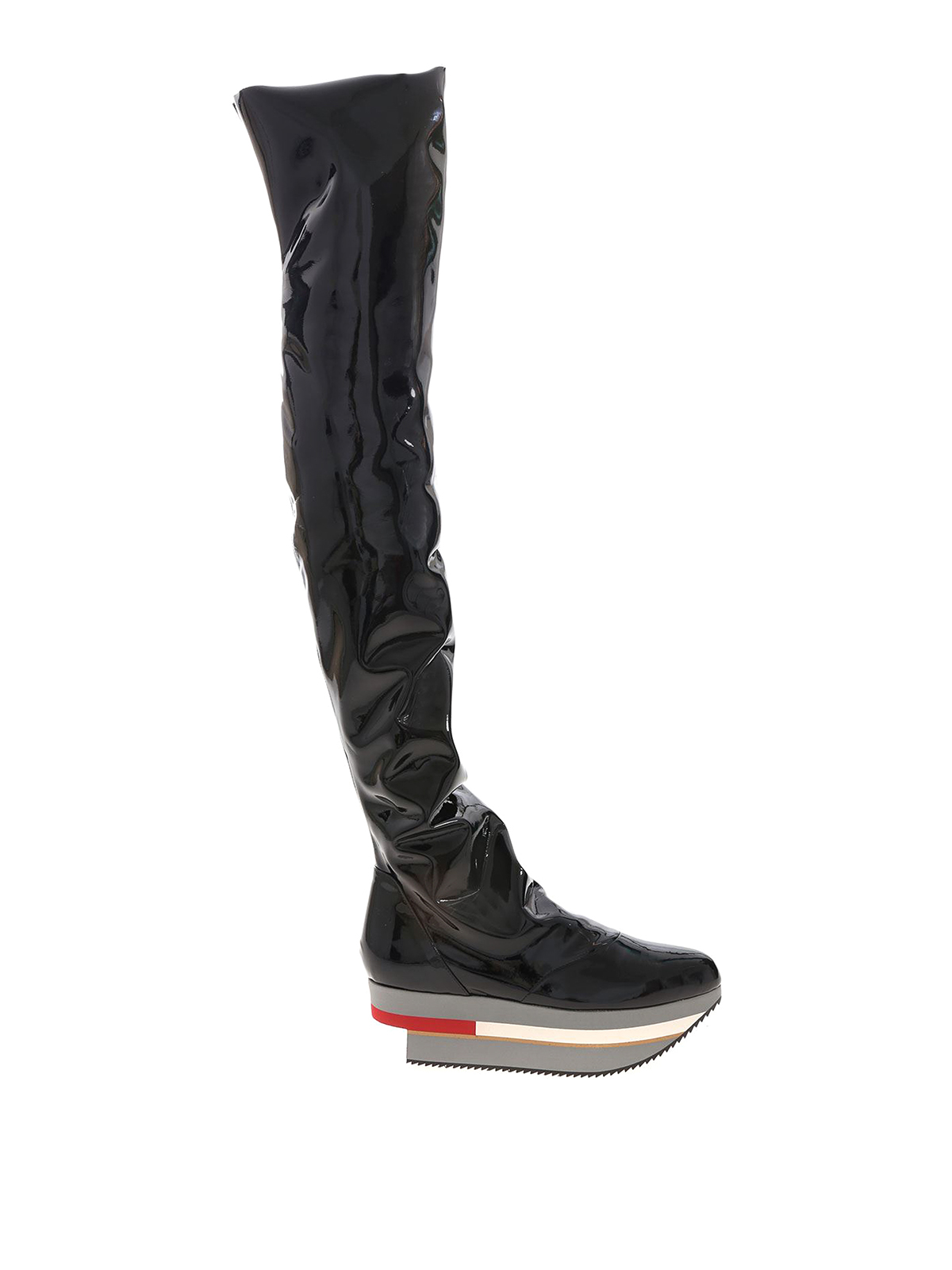 Vivienne Westwood Rock Horse Long Sport Boots In Negro