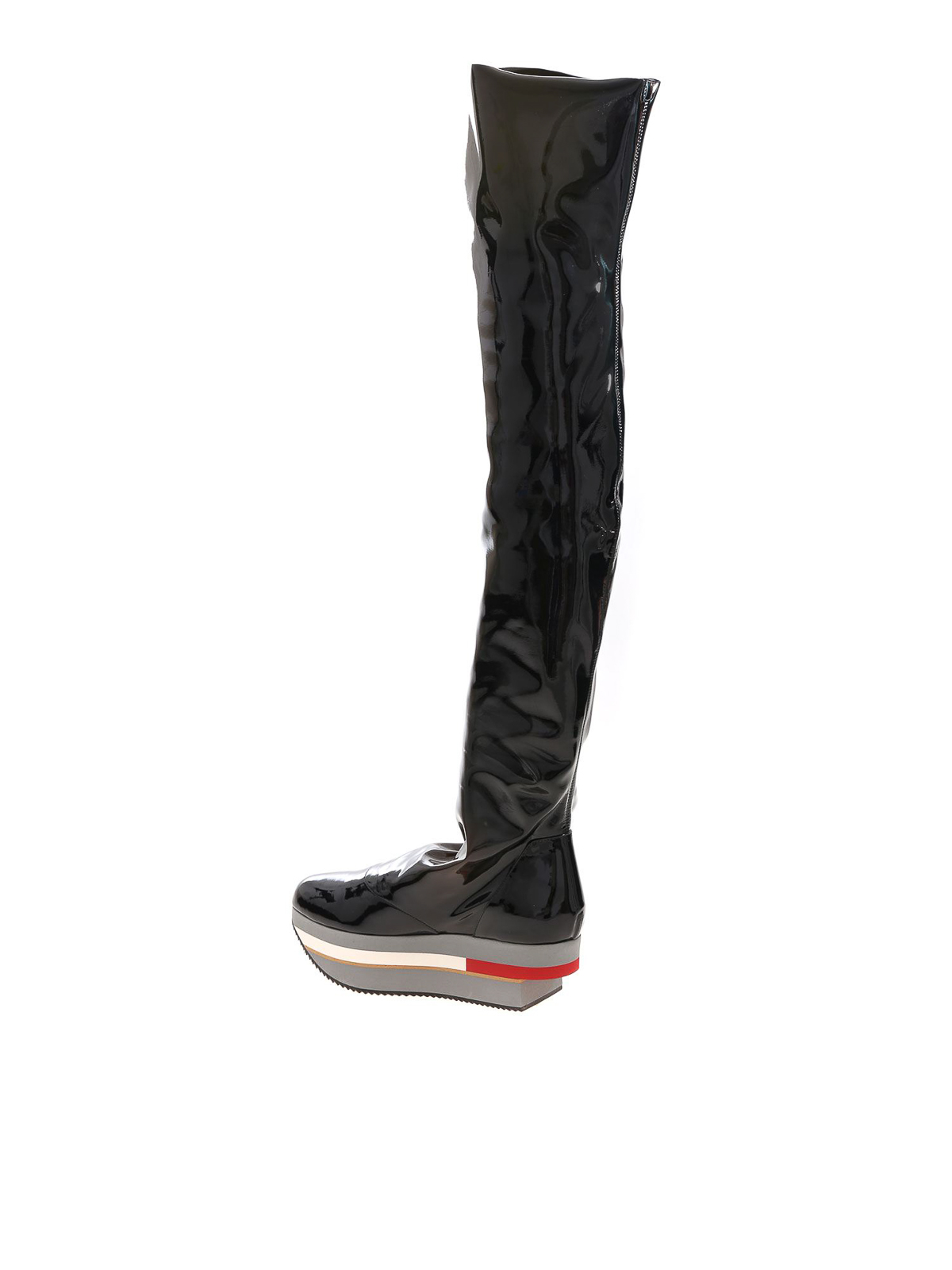 Shop Vivienne Westwood Rock Horse Long Sport Boots In Negro