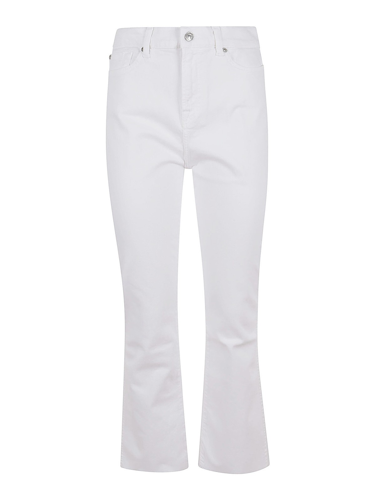 7 For All Mankind Jean Bootcut - Blanc