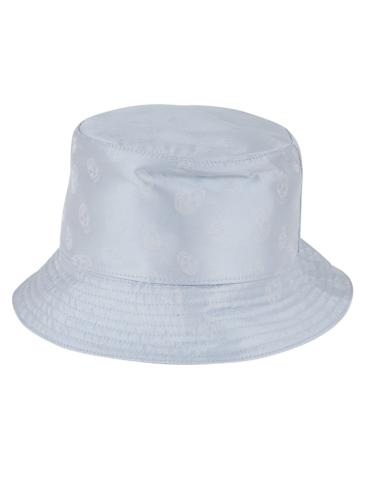 ハット Alexander Mcqueen Skull Jacquard Hat - Sky Blue - Cotton Alexander Mcqueen Skull Jacquard Hat - Sky Blue - Cotton