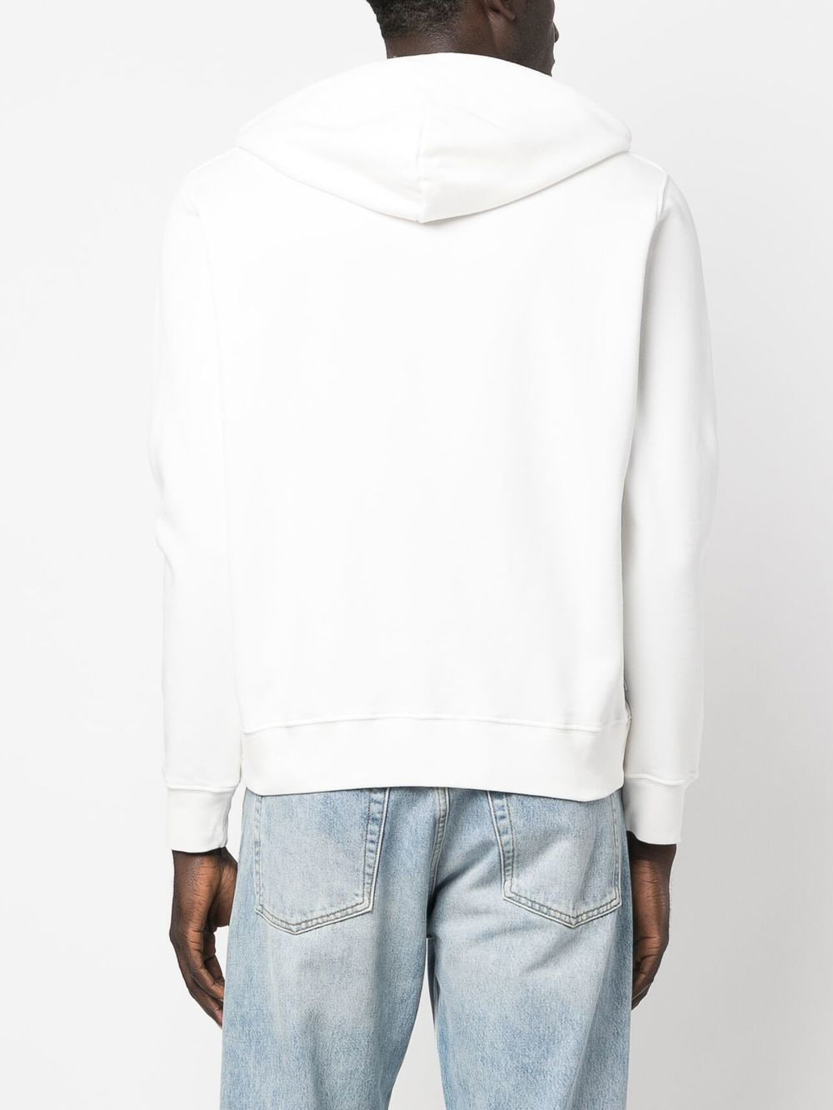 パーカー・フーディ AUTRY SS23 White cotton sweatshirt (HOIM 2361) Autry Embroidered Autry Logo Hoodie Man