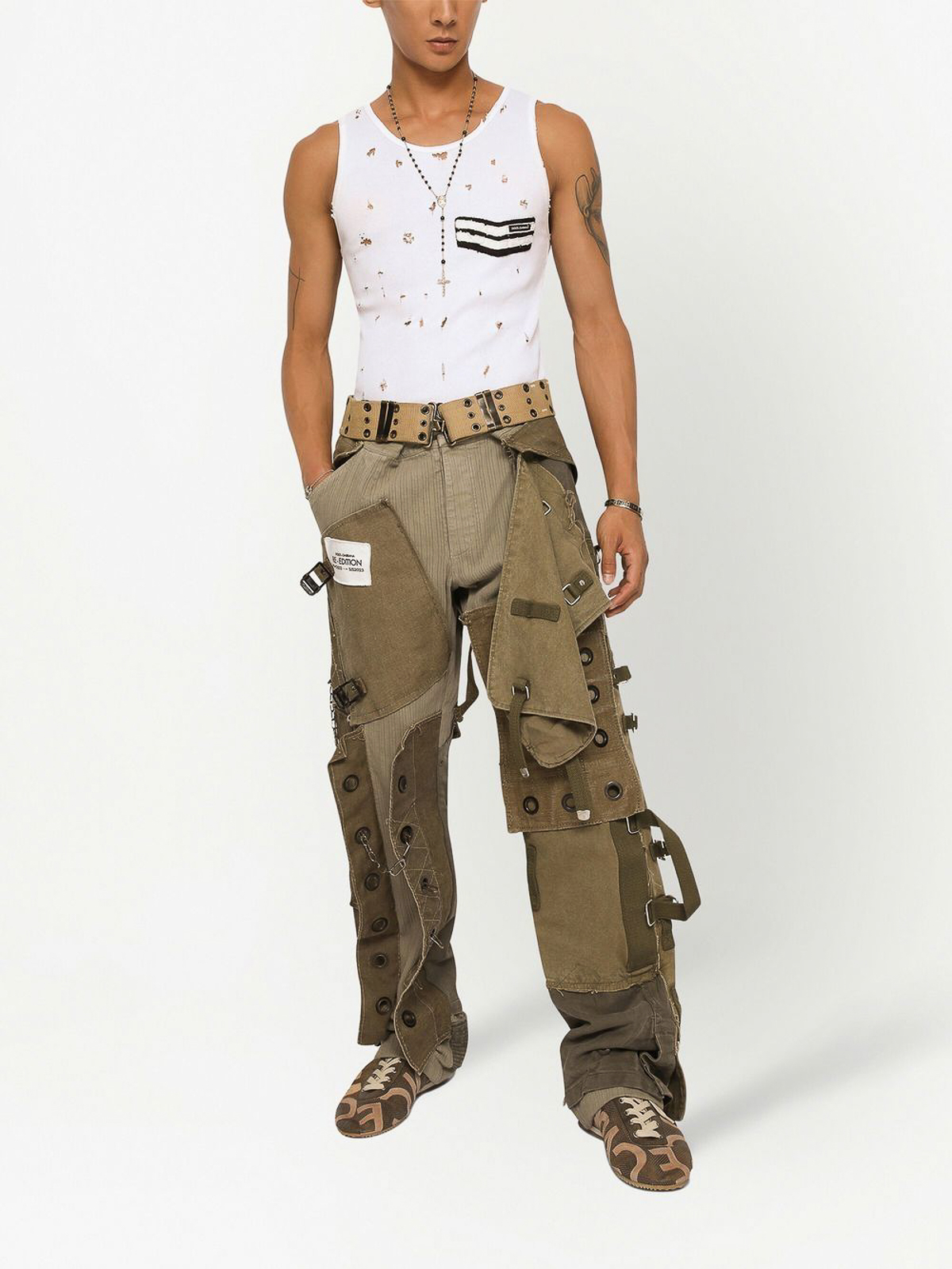 Dolce & Gabbana Tank top - White - Men|G8QI8ZFU7AVW0800