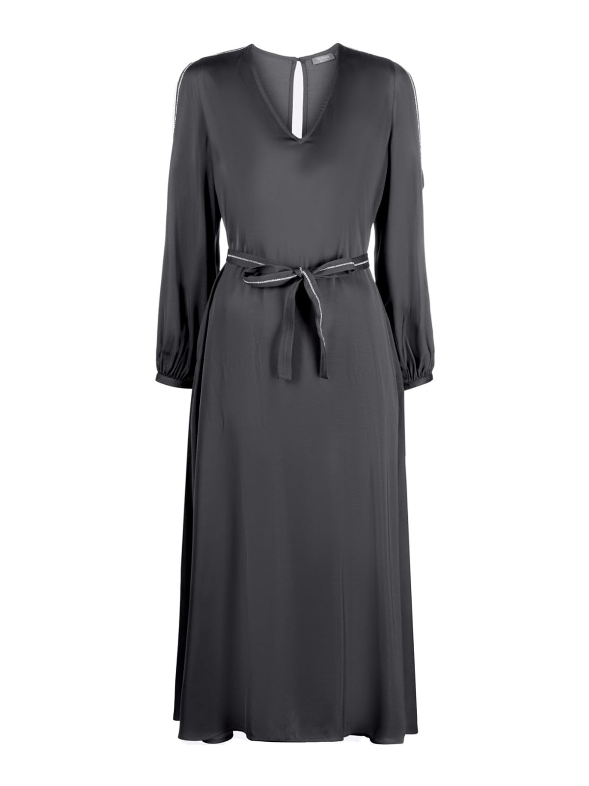 オールインワン・サロペット Peserico Classic Black Midi Dress Peserico Midi dress - Black - Women | E02415A01940579