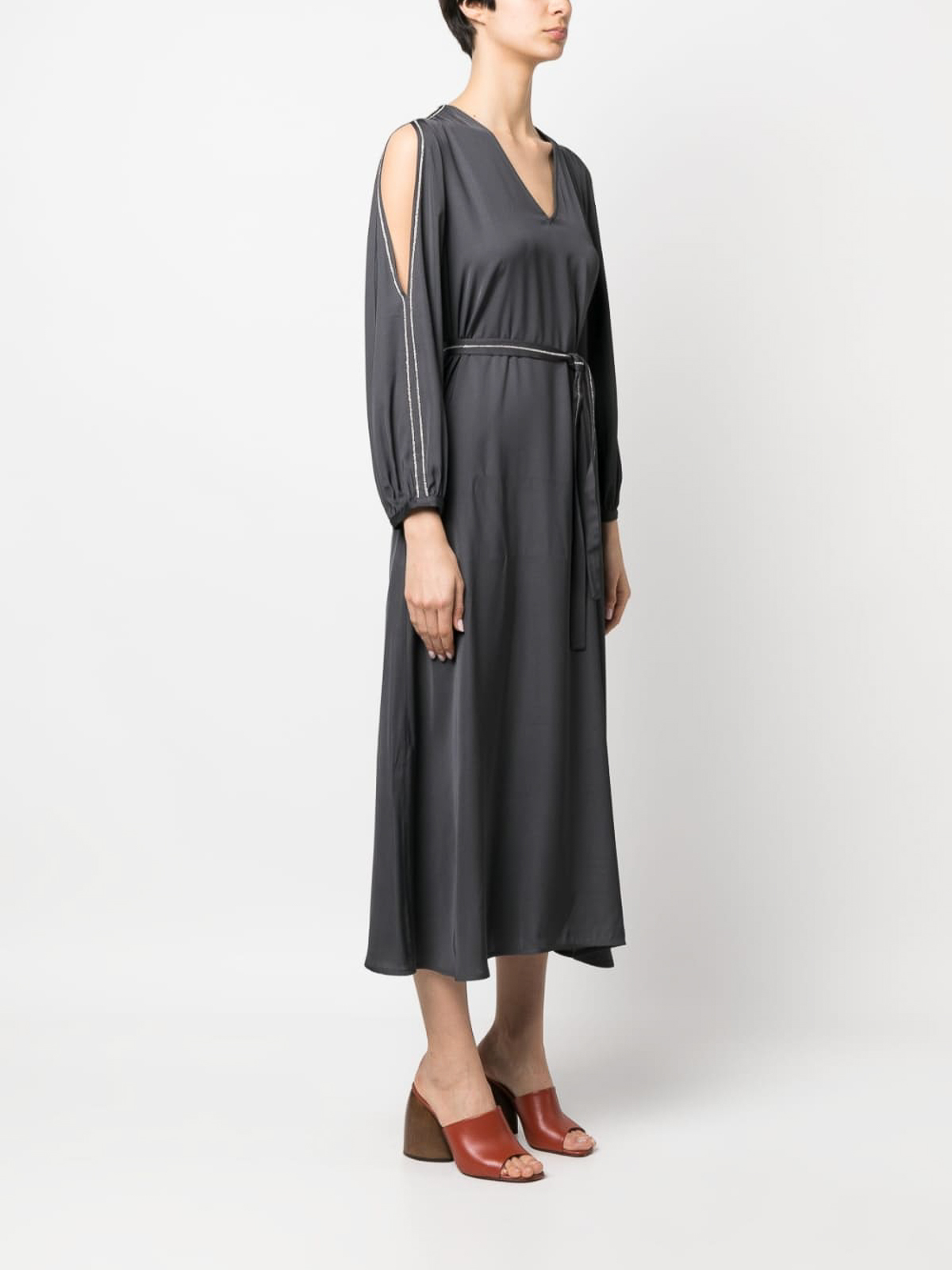 オールインワン・サロペット Peserico Classic Black Midi Dress Peserico Midi dress - Black - Women | E02415A01940579
