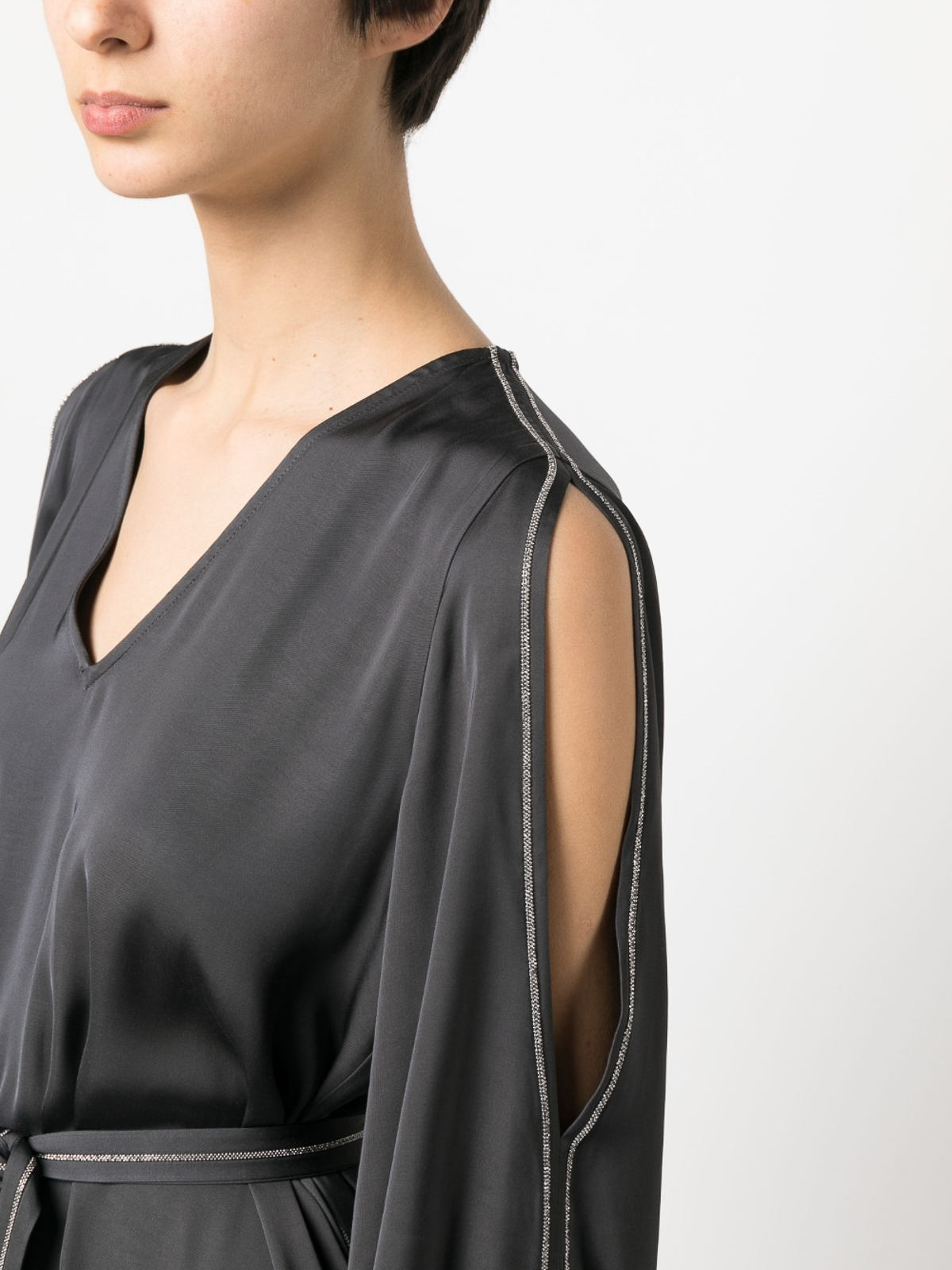 オールインワン・サロペット Peserico Classic Black Midi Dress Peserico Midi dress - Black - Women | E02415A01940579