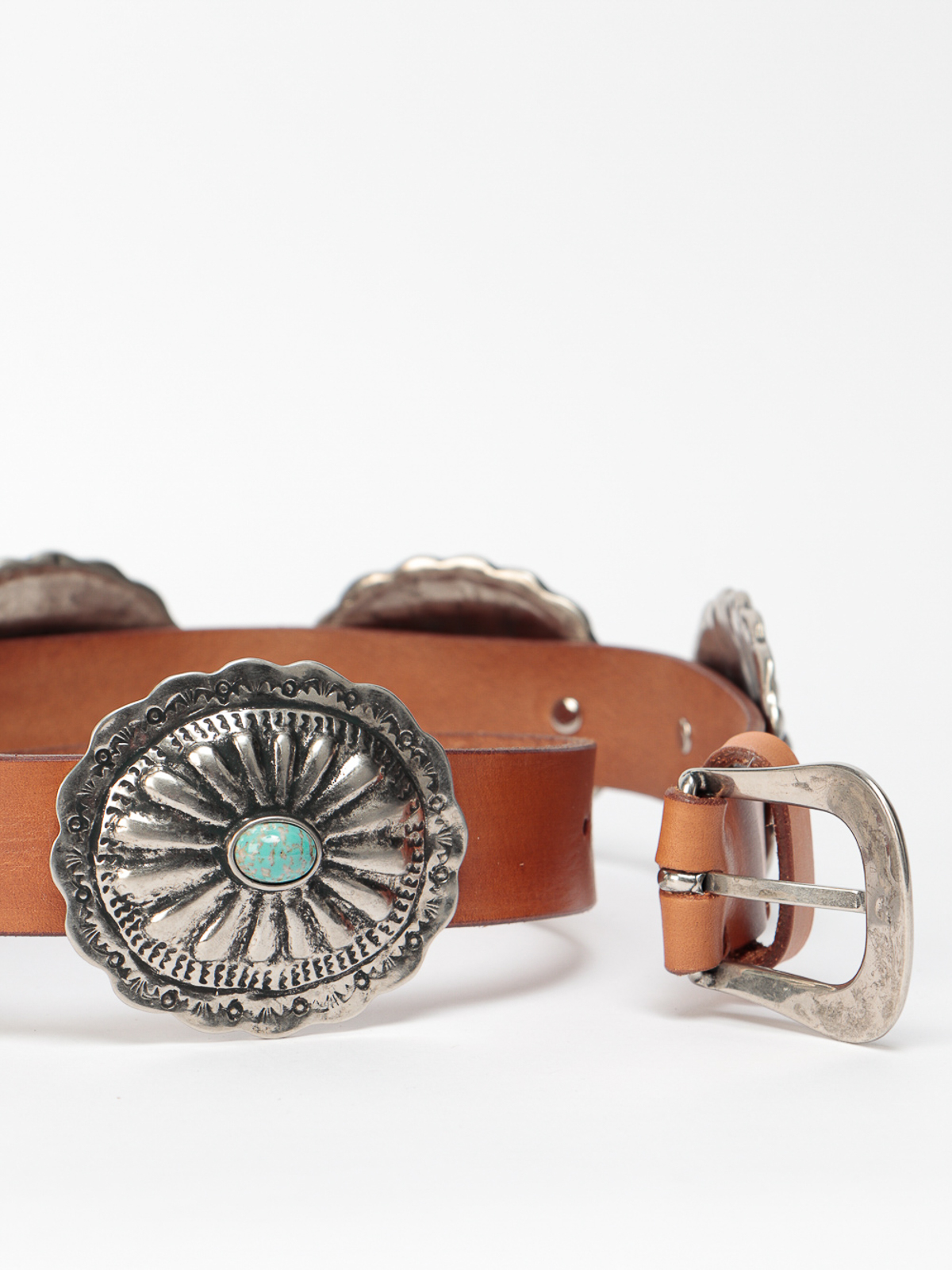 Puntovita & Arsenice Belt - Brown - Women|PV1029CUOIO
