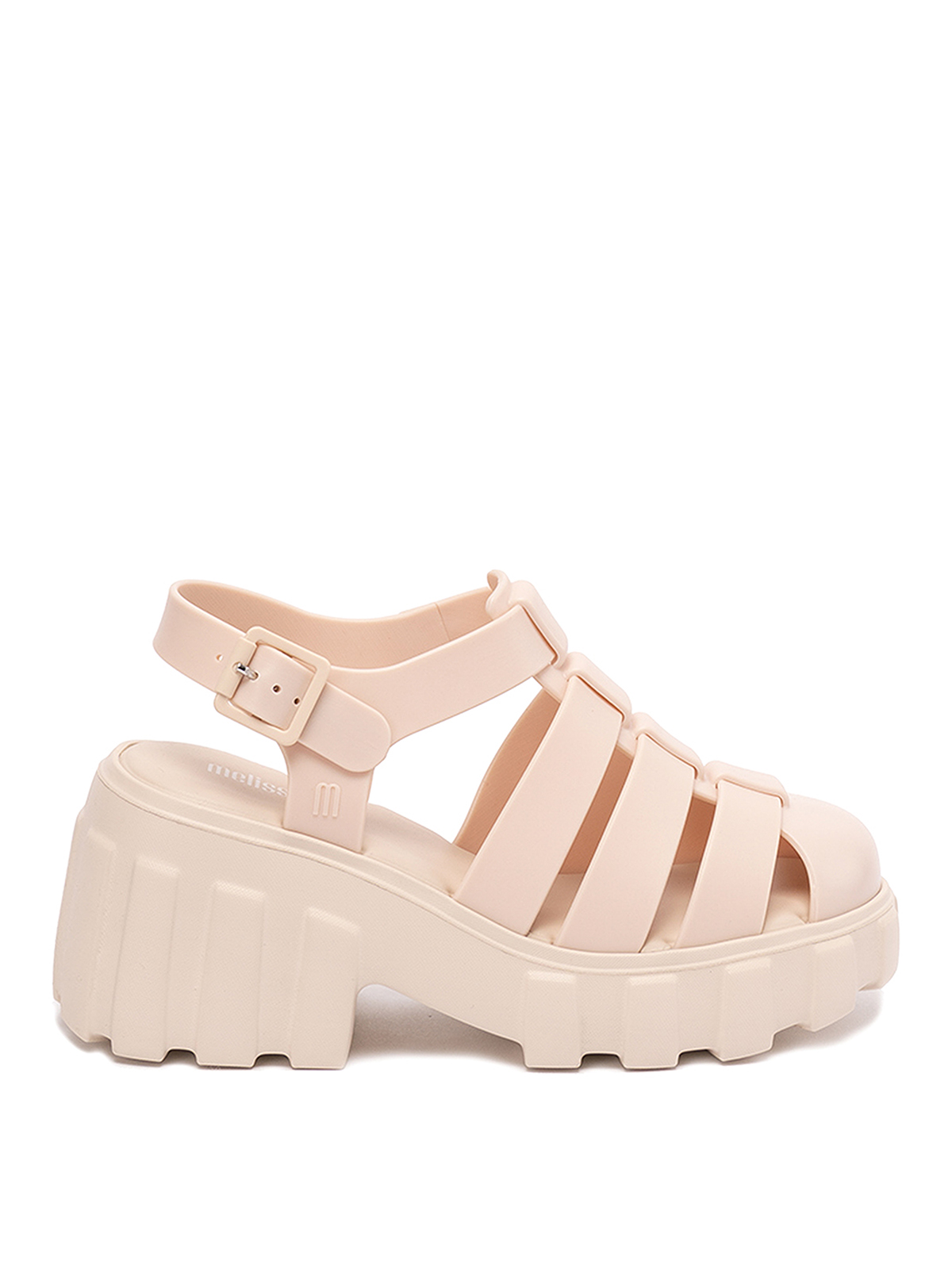 Shop Melissa `megan` Wedge Shoes In Light Pink