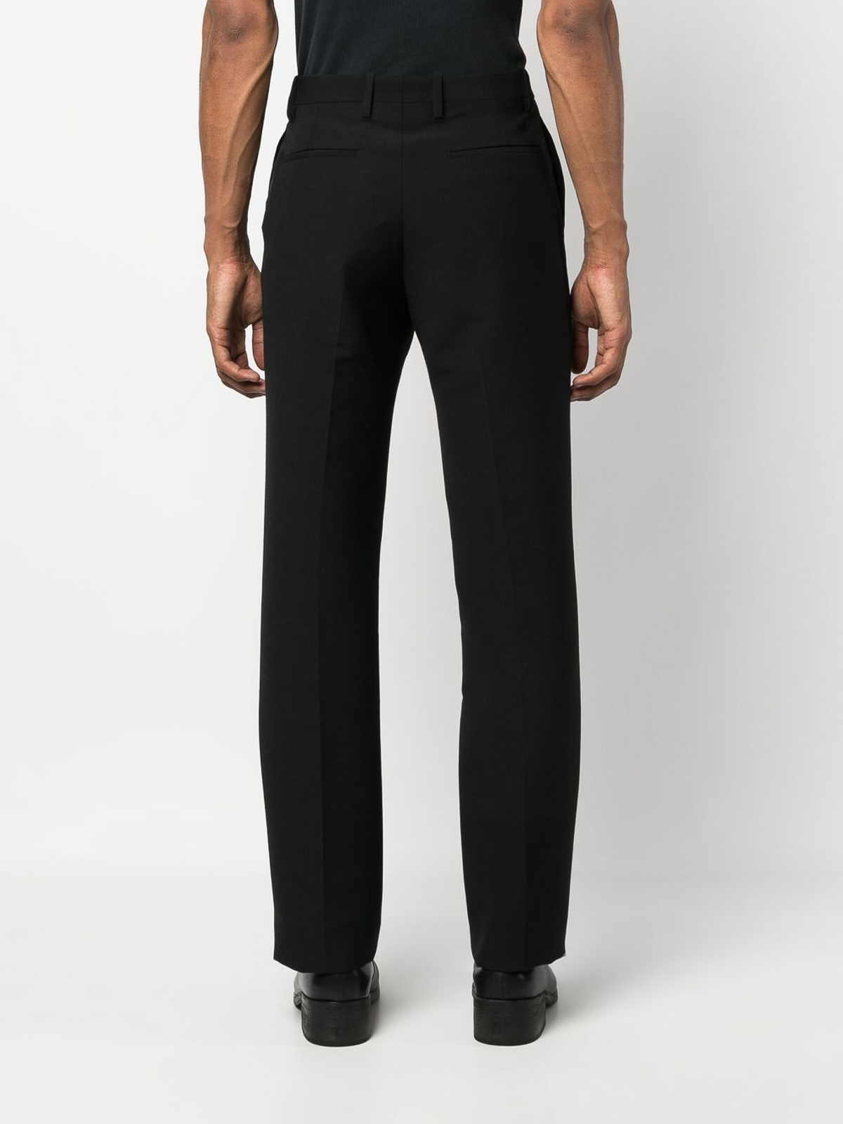 Shop Off-white Straight Leg In Black