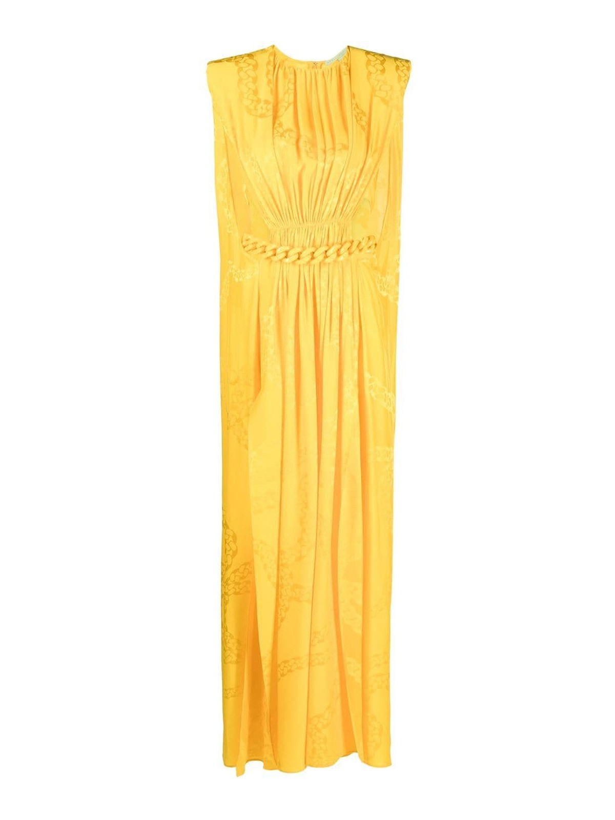 Stella Mccartney Long Dress In Yellow