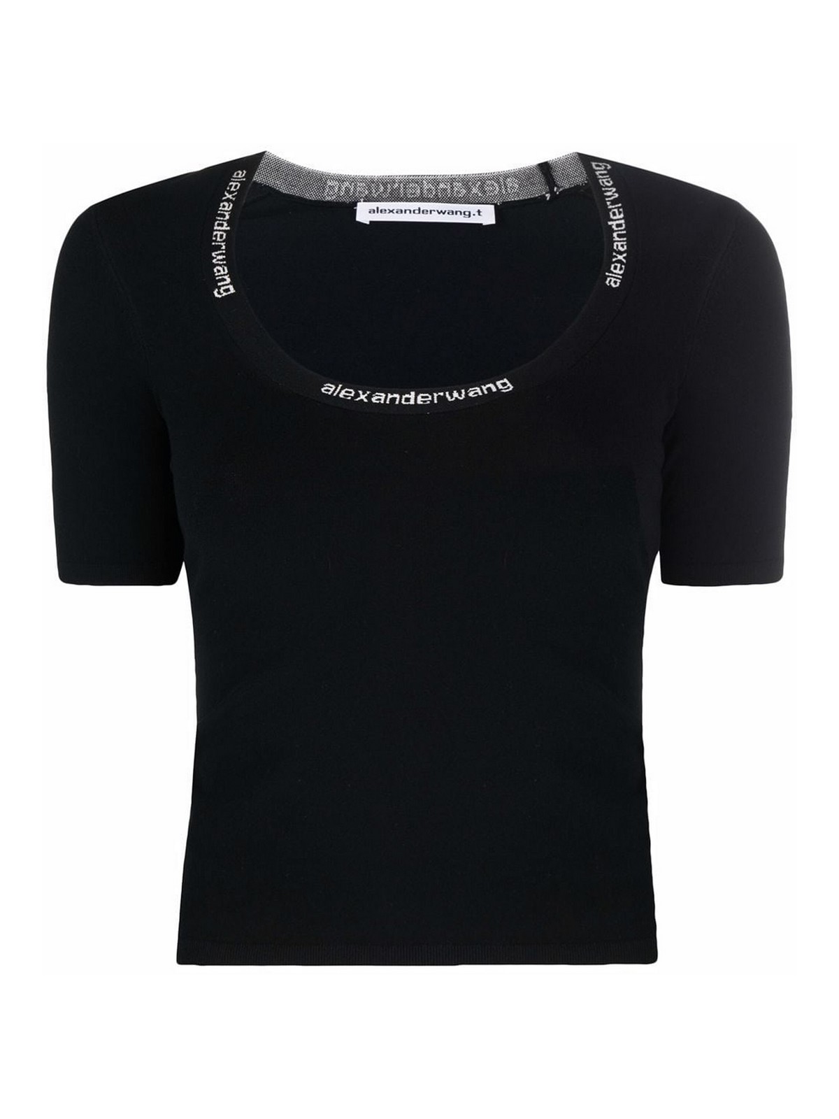 Shop Alexander Wang T-shirts In Negro