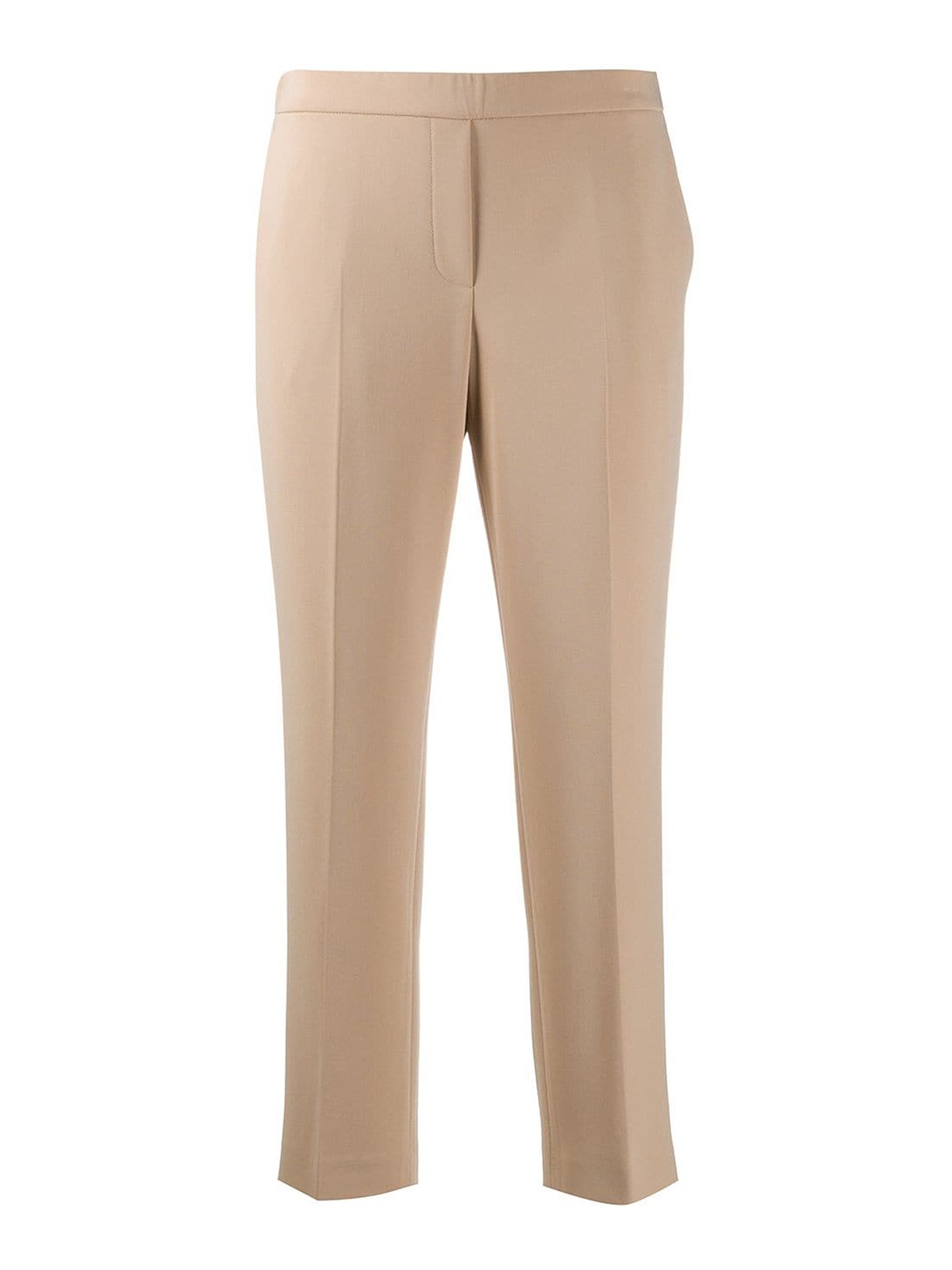 Theory Pleated Pants In Color Carne Y Neutral