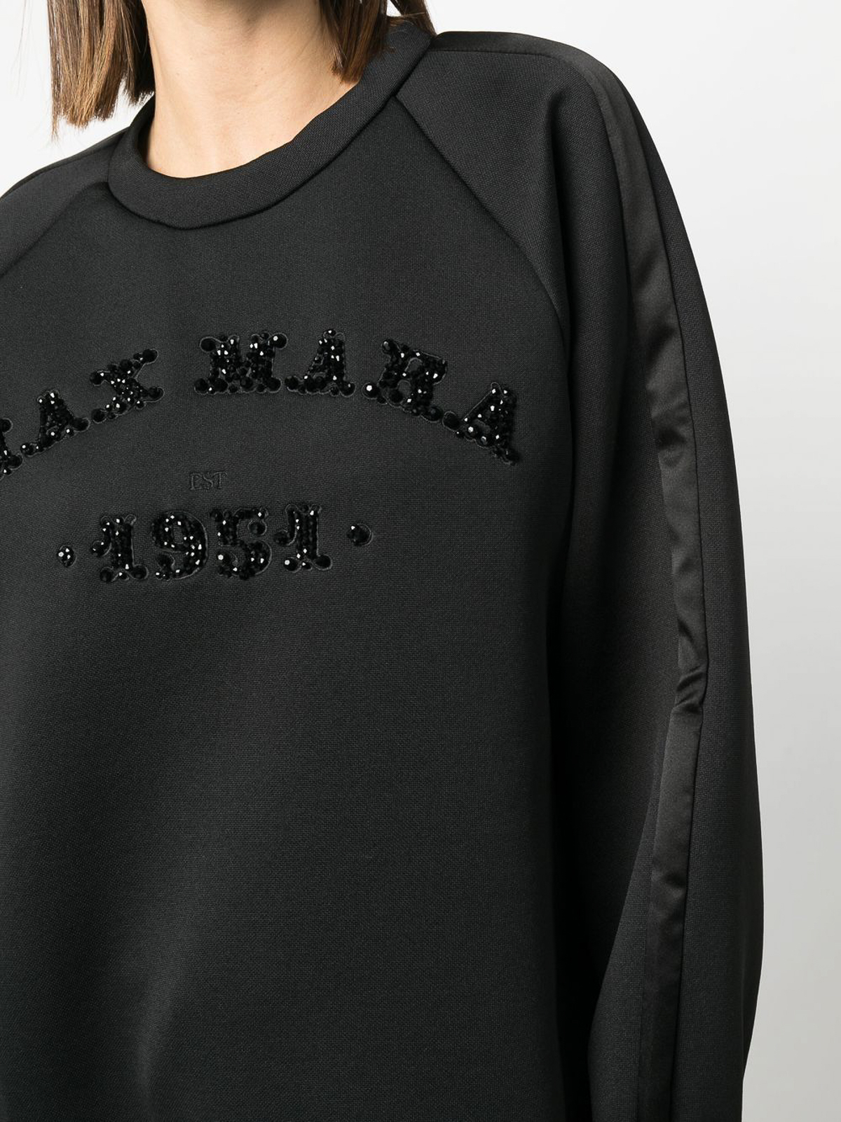 Shop Max Mara Sweatshirts & Sweaters In Black