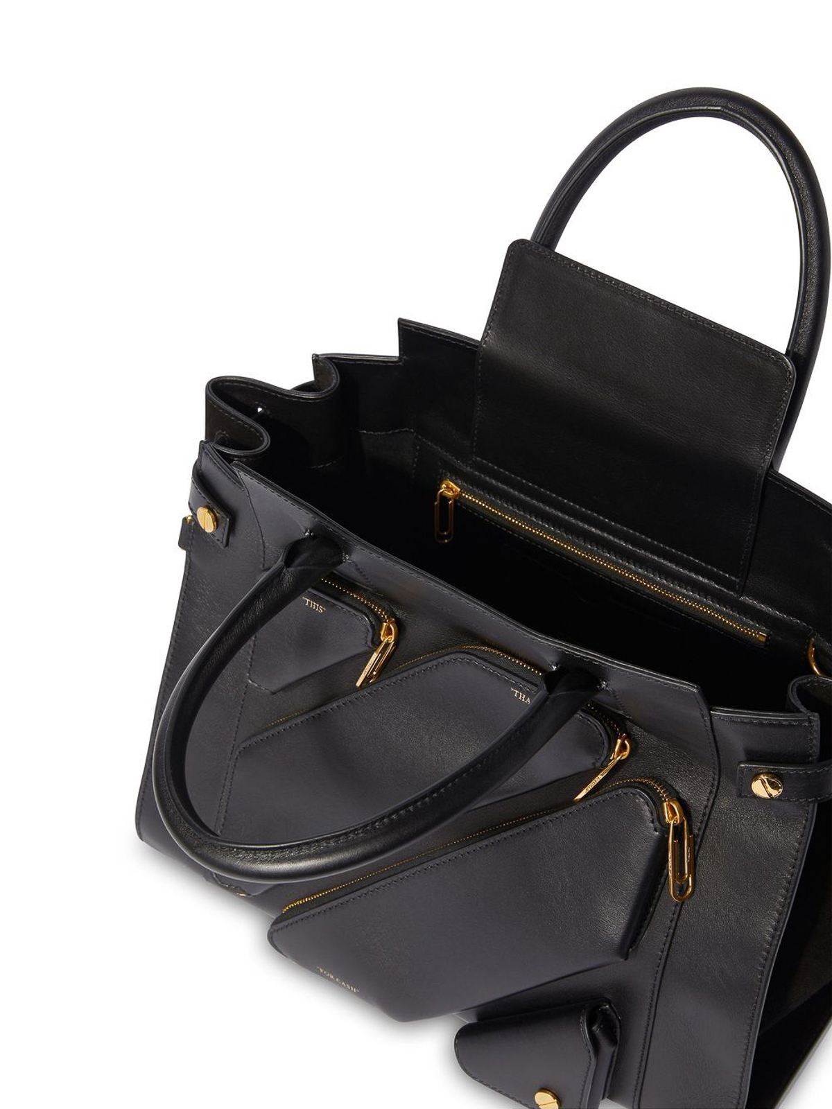 Shop Off-white Totes In Black