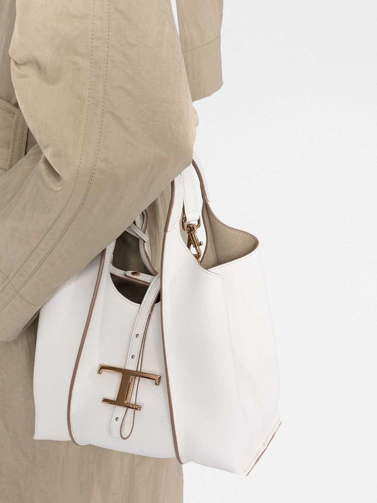 Tod's Totes In White