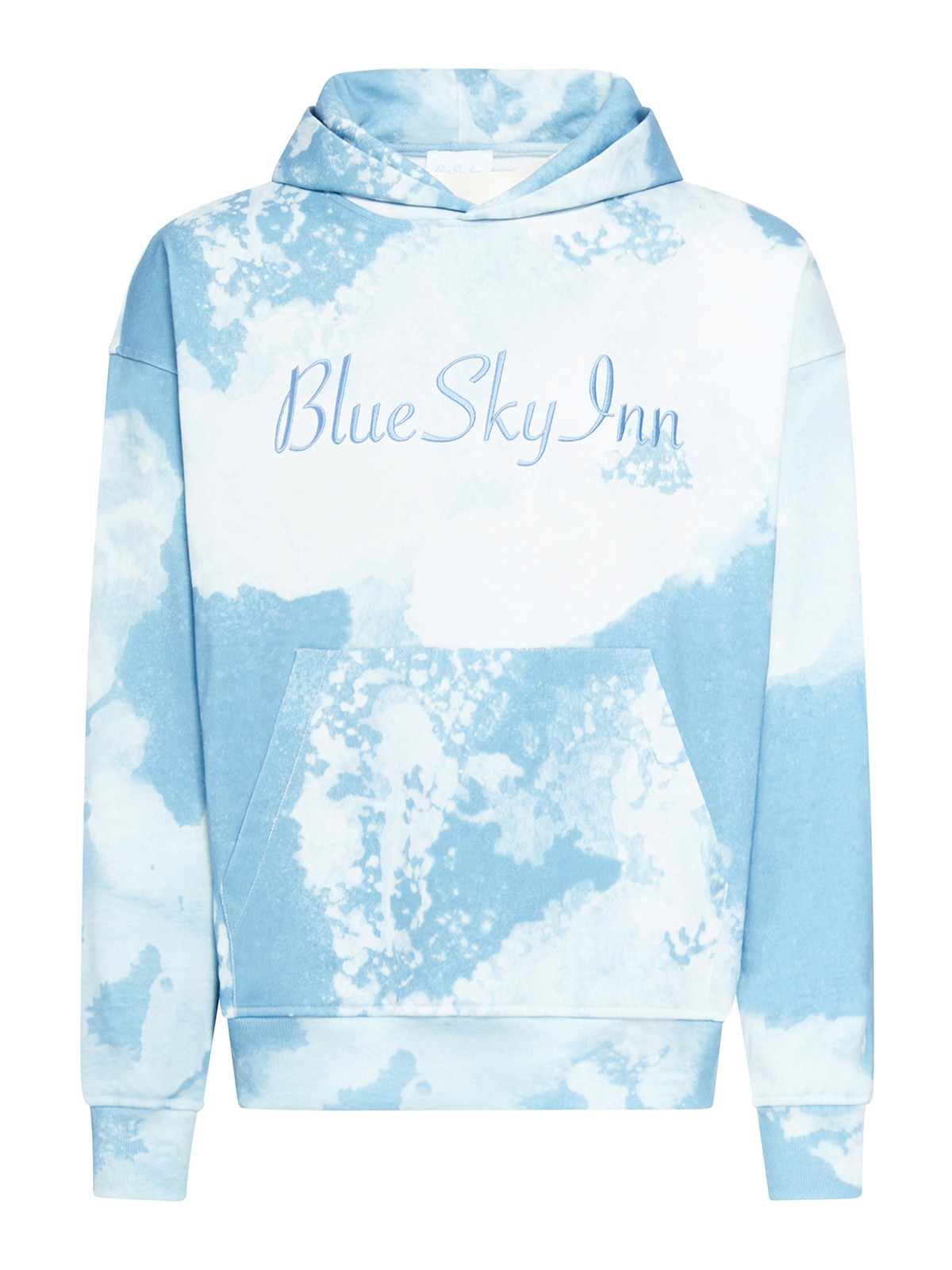 Shop Blue Sky Inn Tie Dye Hoodie In Light Blue