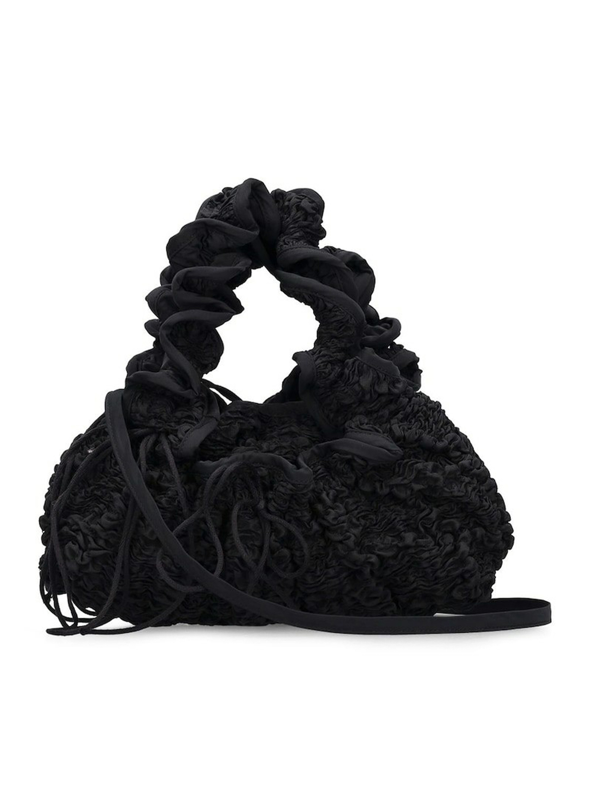 Cecilie Bahnsen Kiku bag smock faille black | 0123BAG45008999