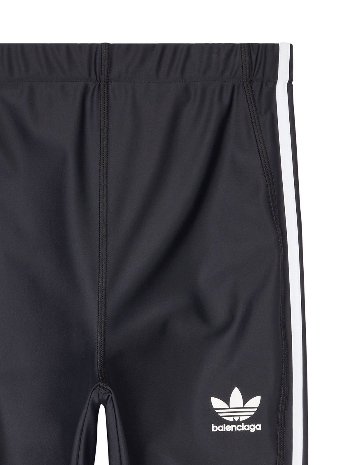 Shop Adidas Originals Logo Leggings In Black