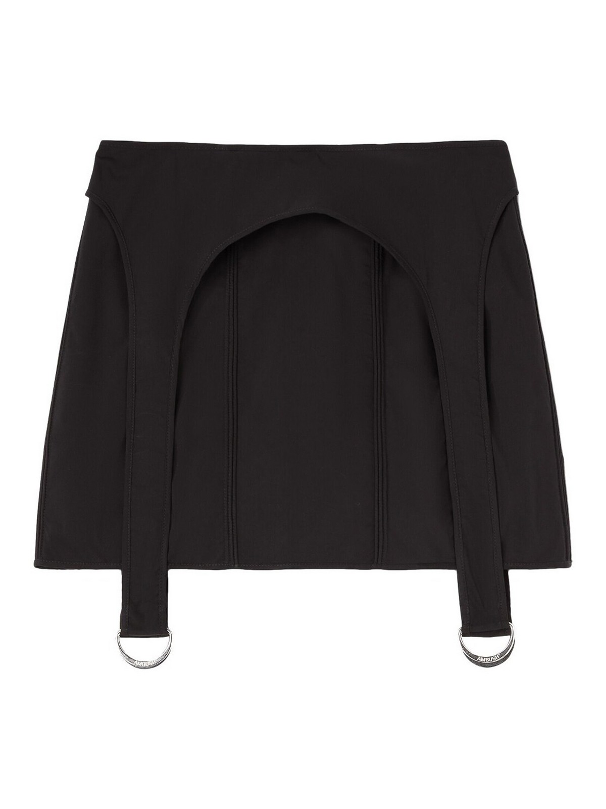 Knee length skirts & Midi Ambush - Corset mini skirt - BWCU002S23FAB0011072