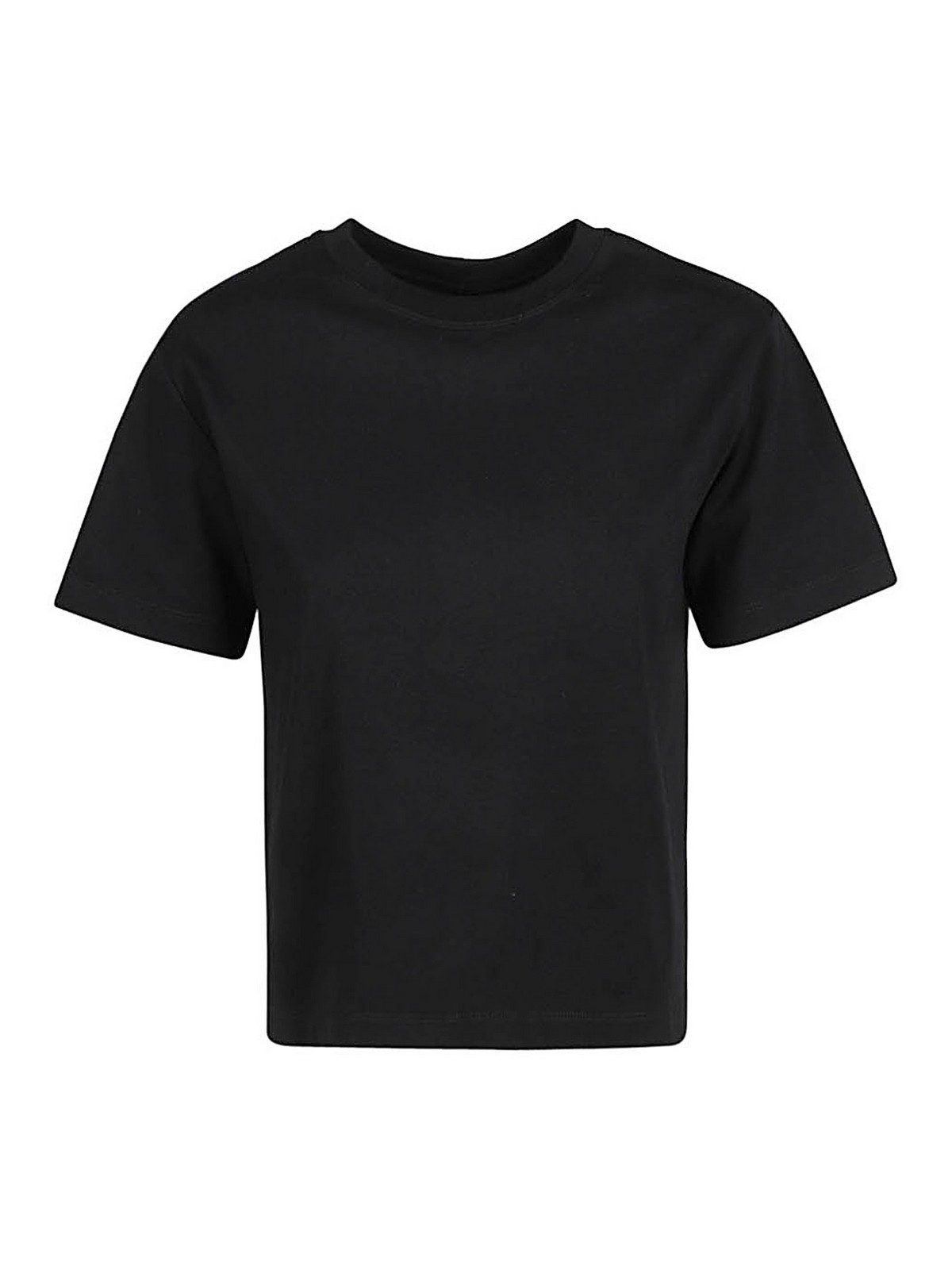 Armarium Slim Fit Cotton T-shirt In Black